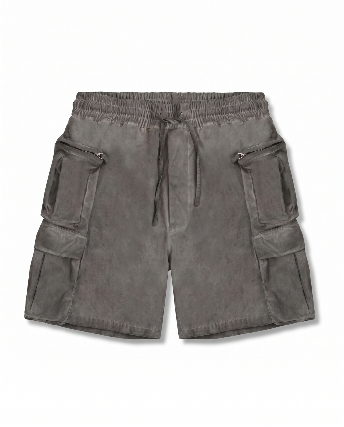 Grey Bermuda Cargo Shorts