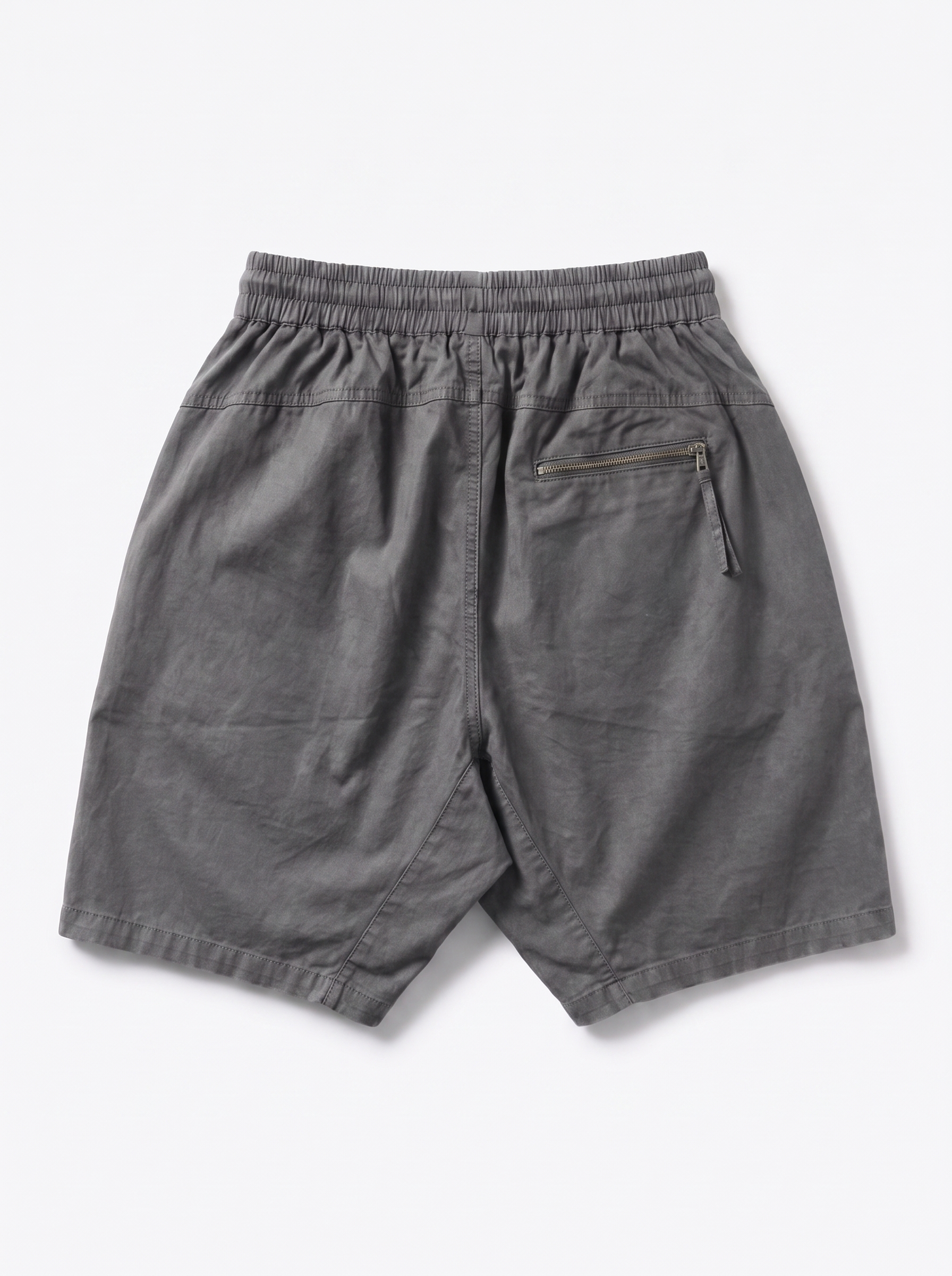 Oversized Utility Shorts in Grey