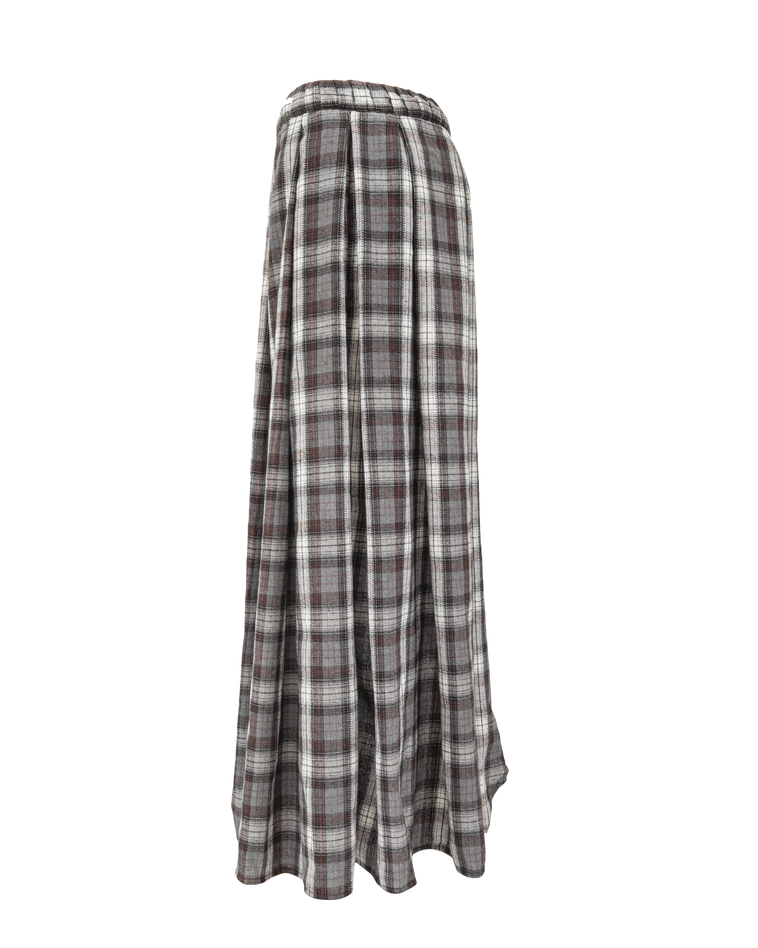 Kilt Flannel Skirt