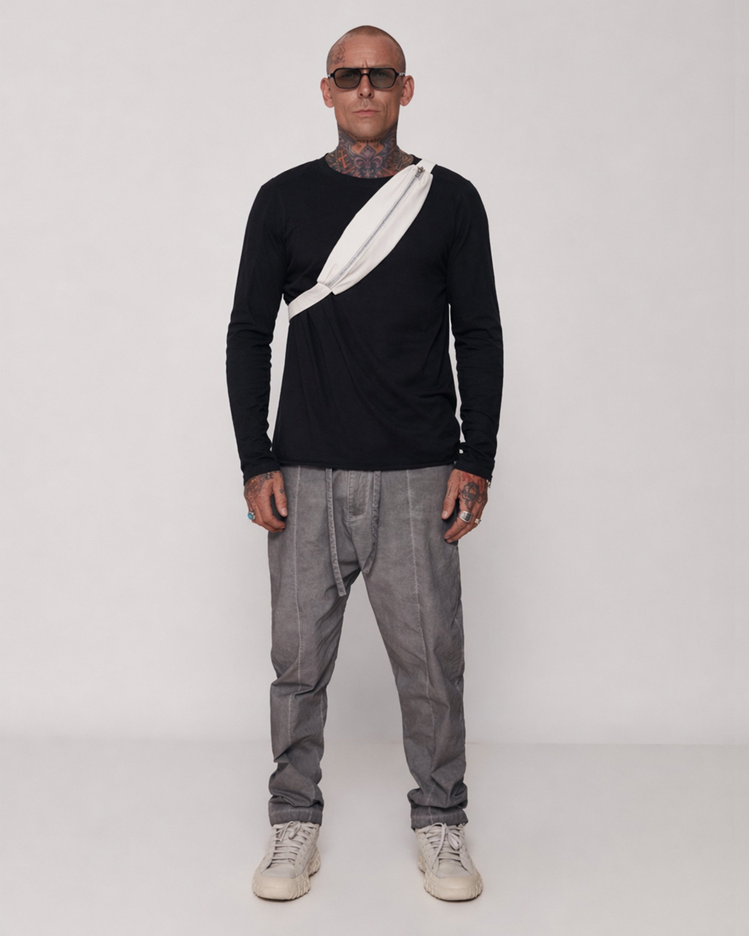 Lyocel Long Sleeve in black - DESU clothing