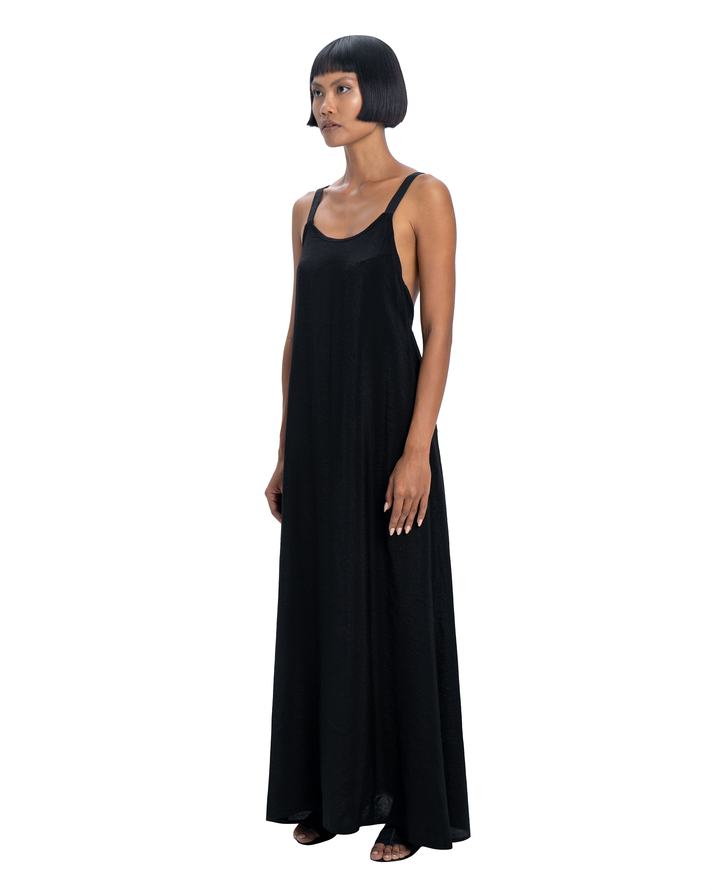 Maxi dress in black