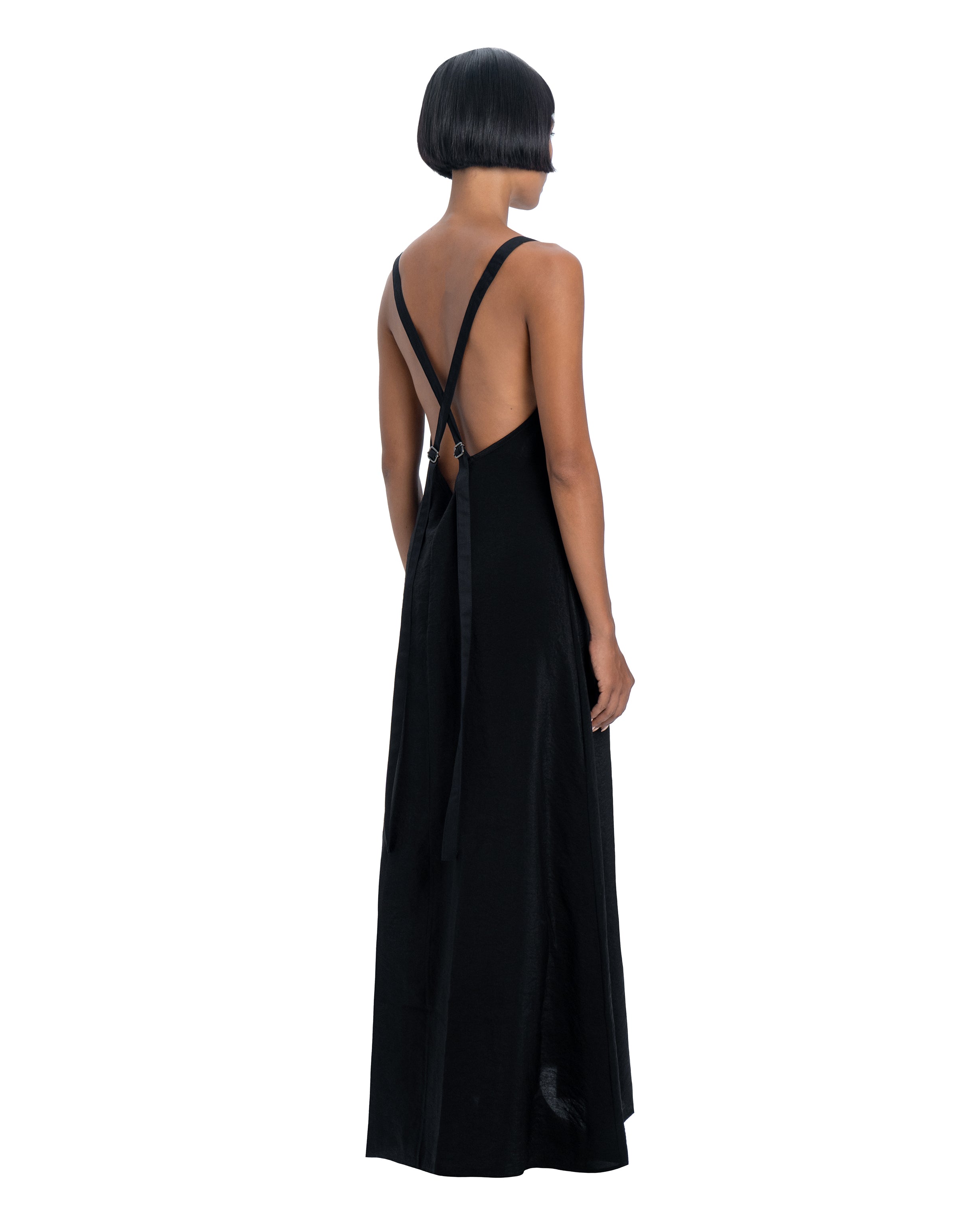 Maxi dress in black