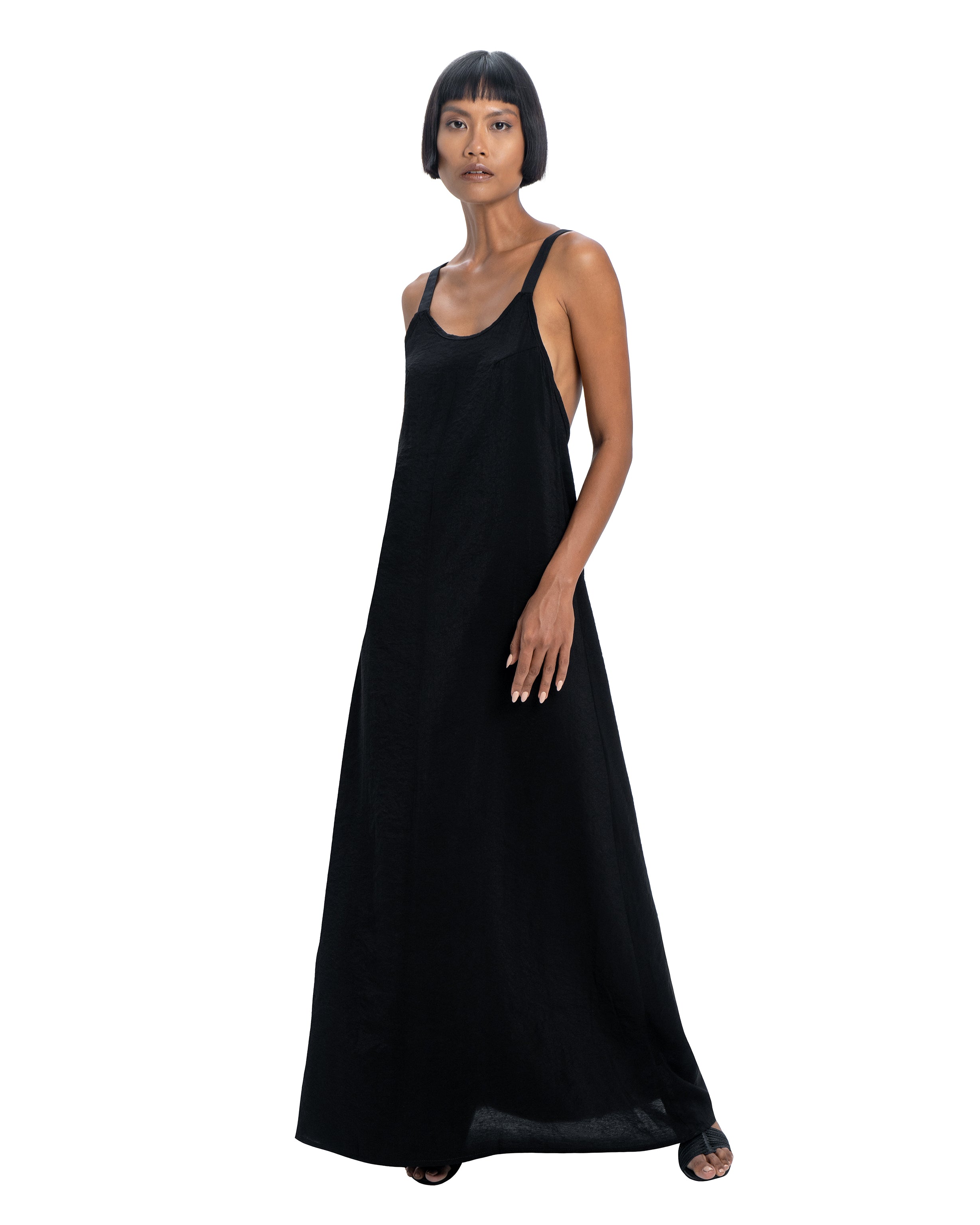 Maxi dress in black