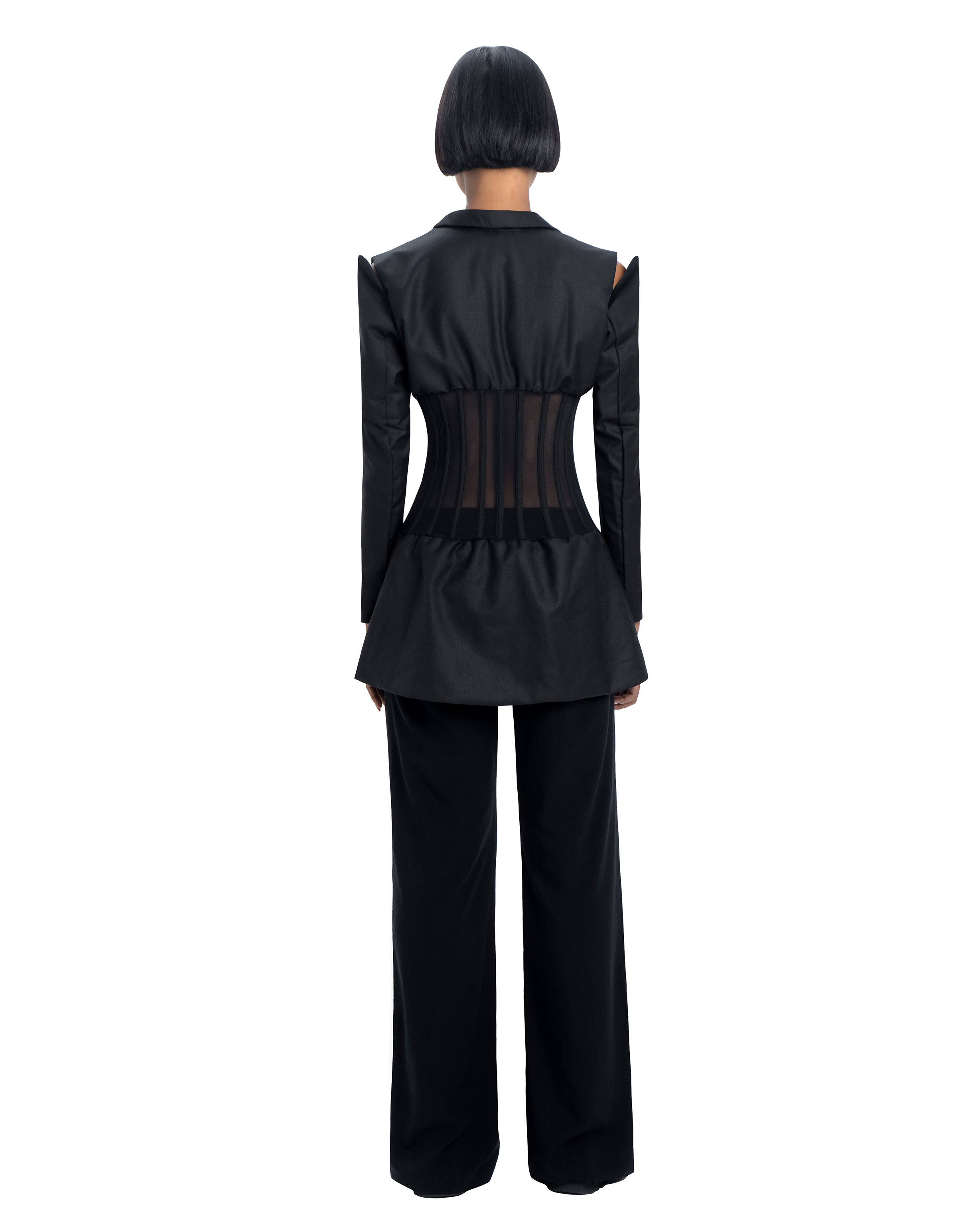 Net corset jacket