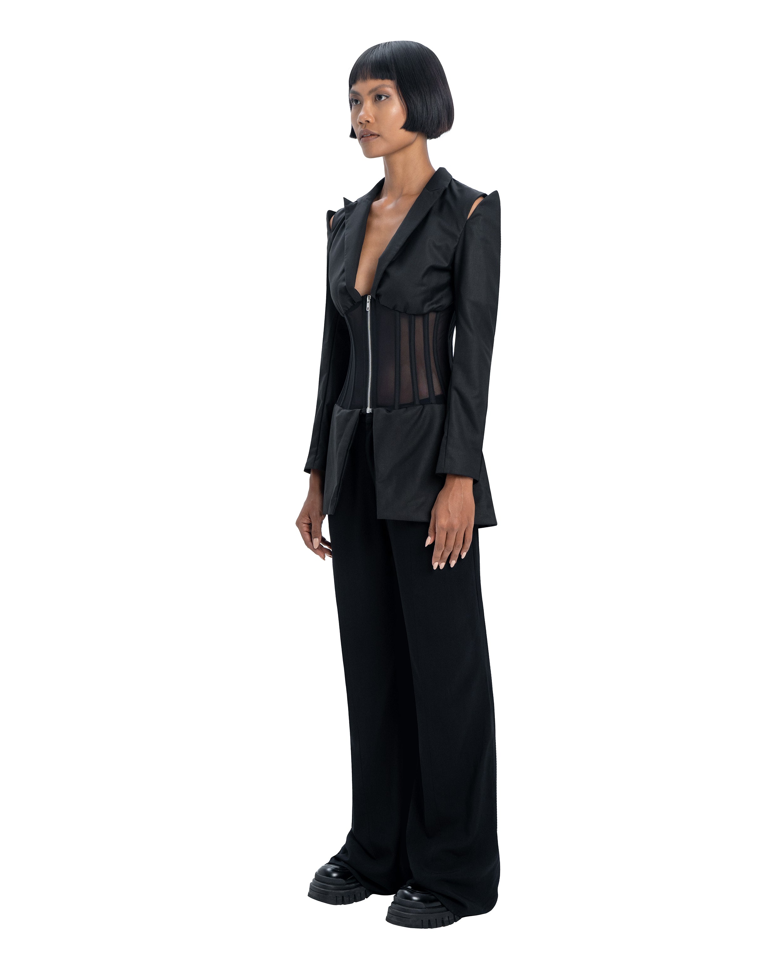 Net corset jacket