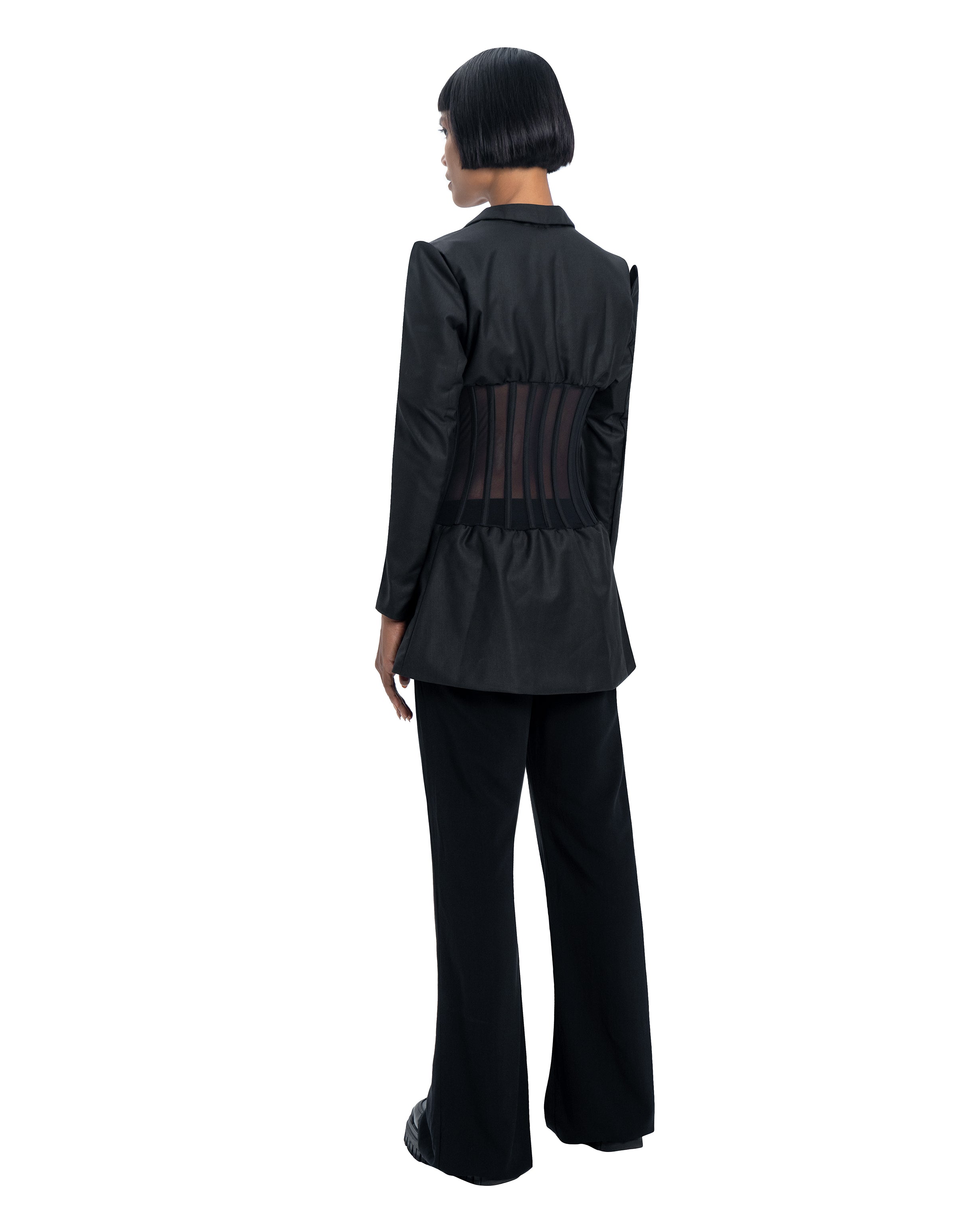 Net corset jacket