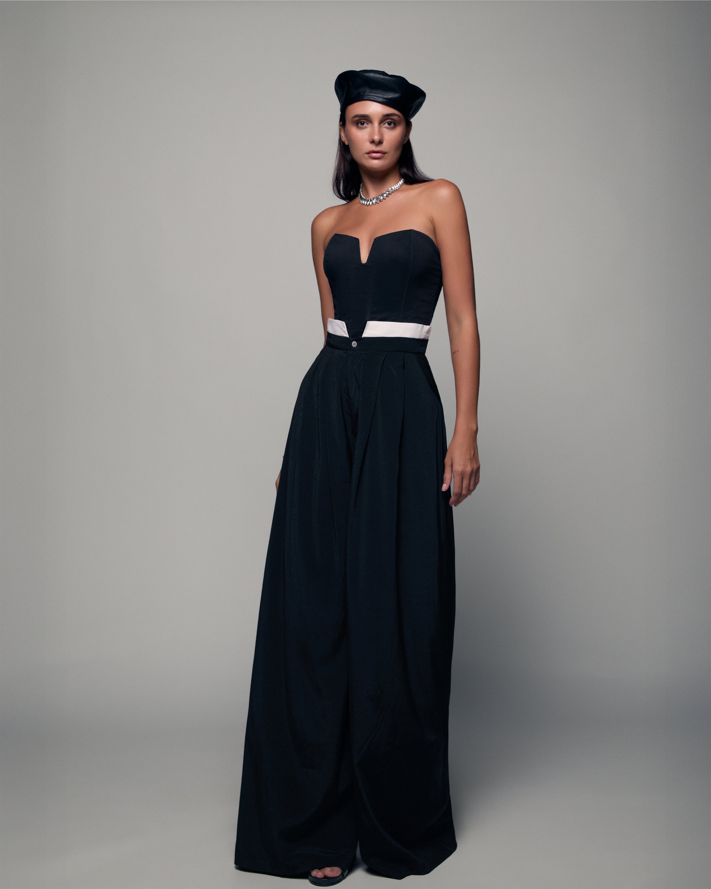 Palazzo Pants in Black - DESU clothing