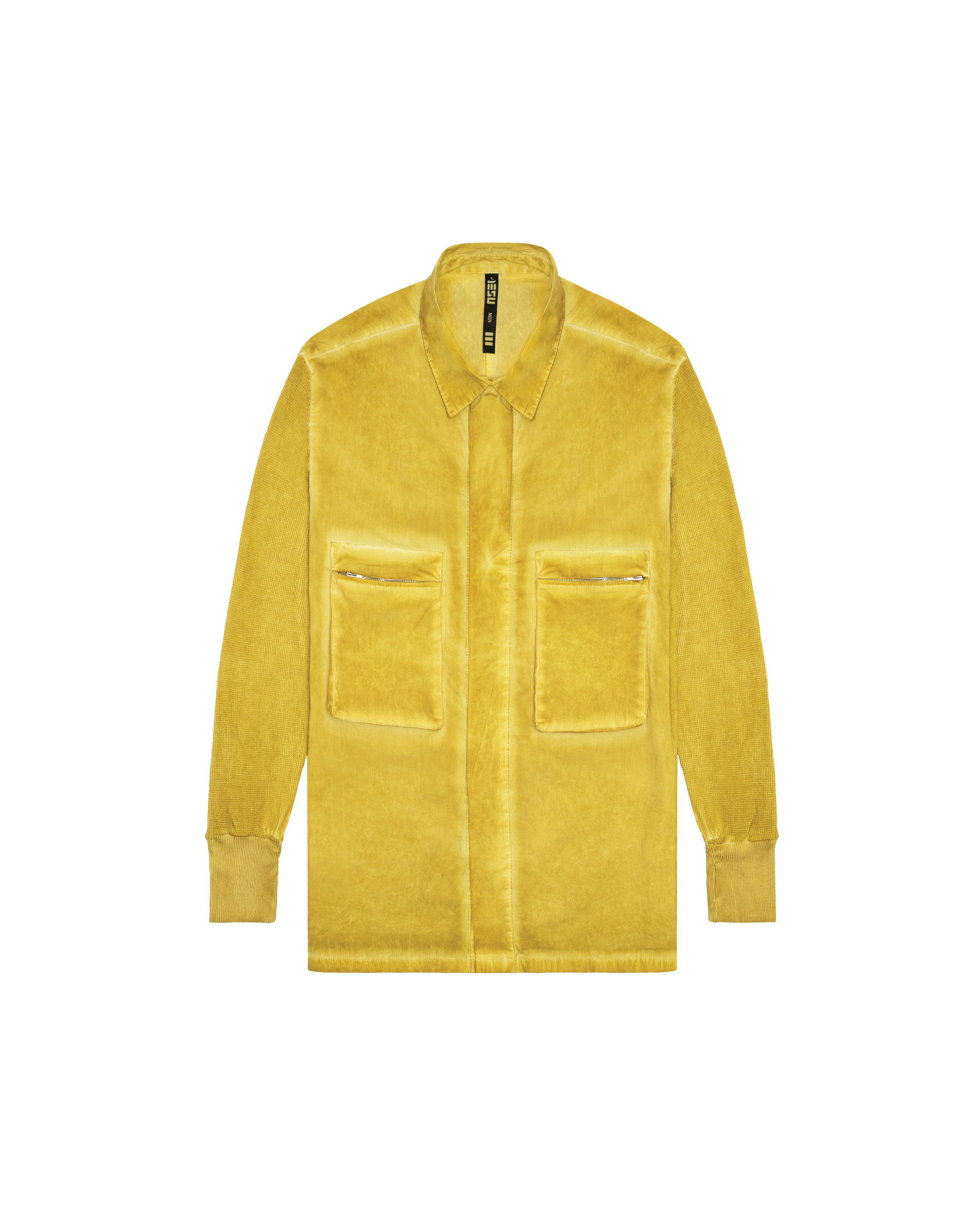 Front Pocket Shirt in yellow