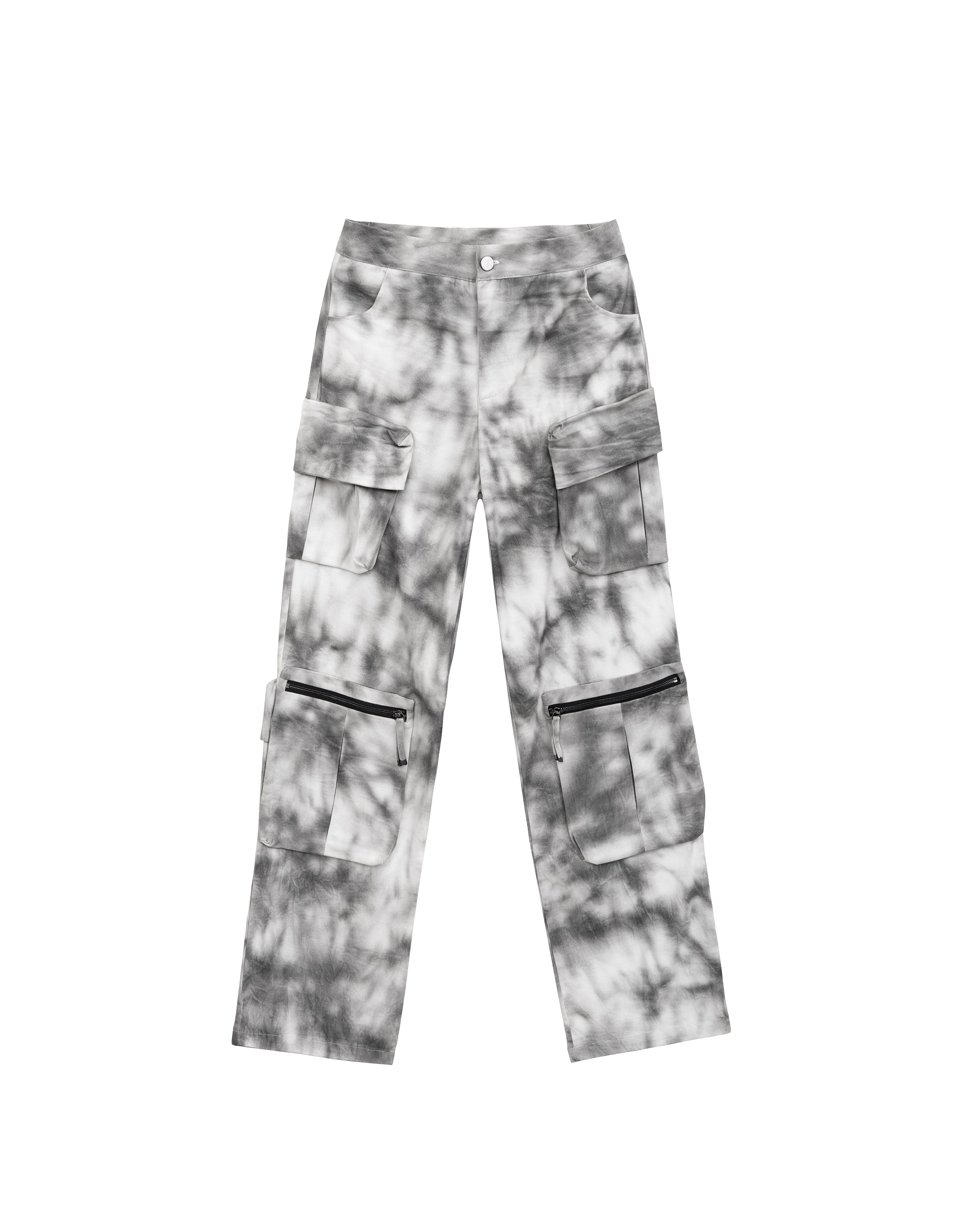 Tie dye cargo pants