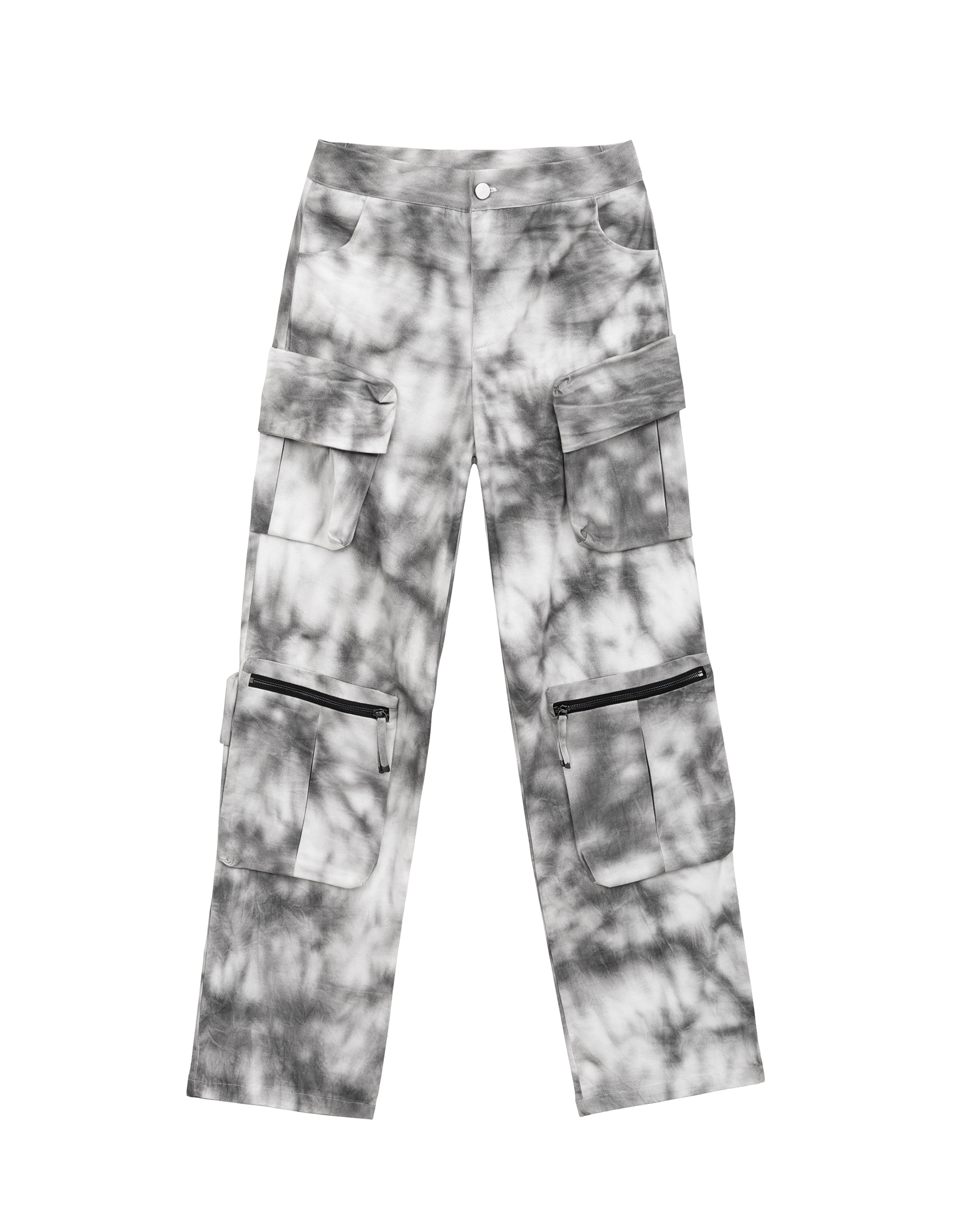 Tie dye cargo pants - DESU clothing