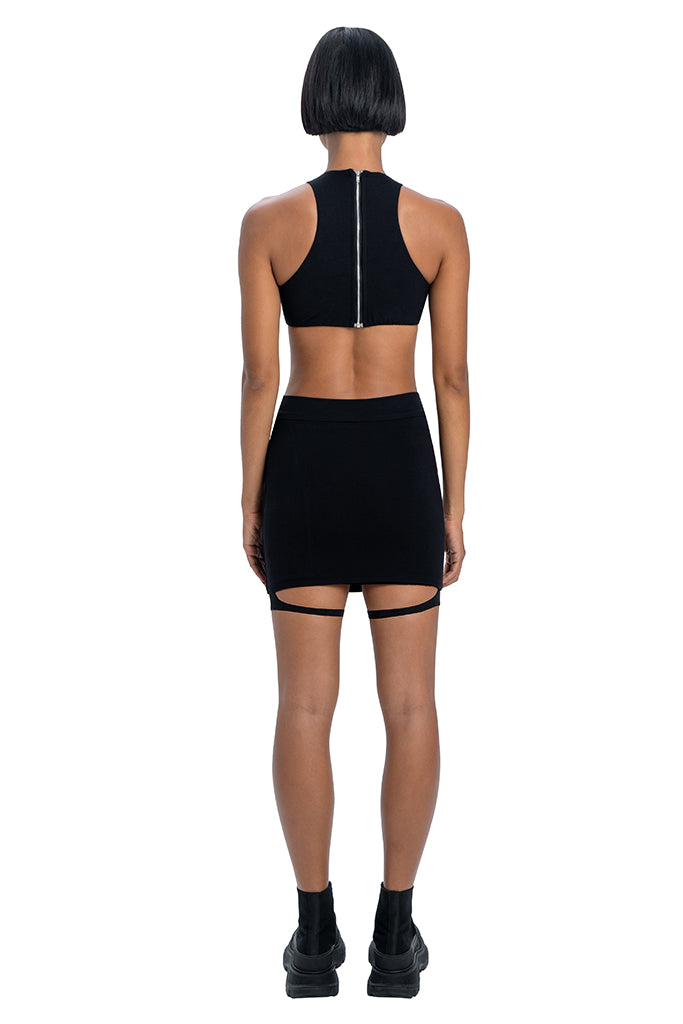 Skirt with straps - DESU clothing