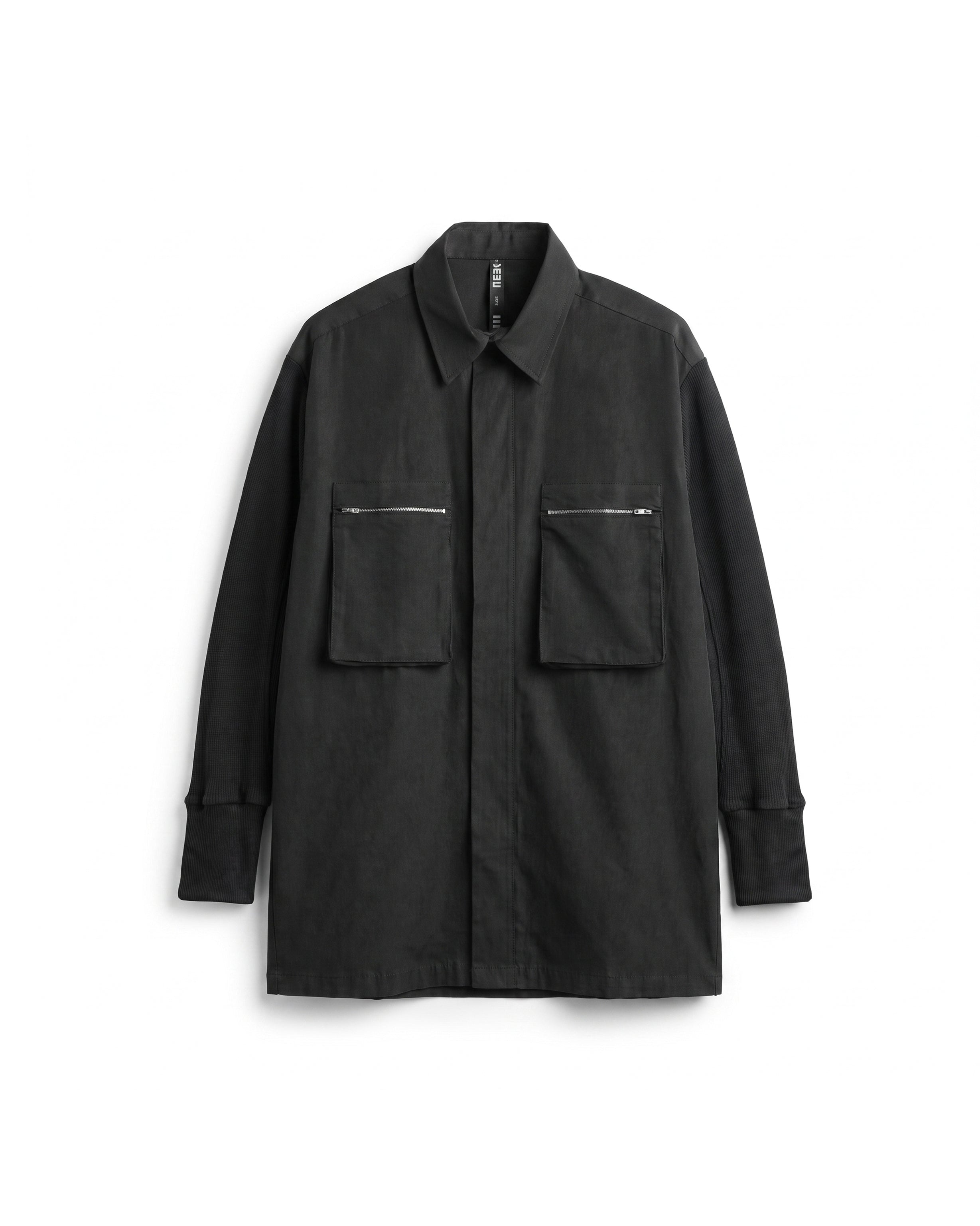 Front Pocket Shirt in black