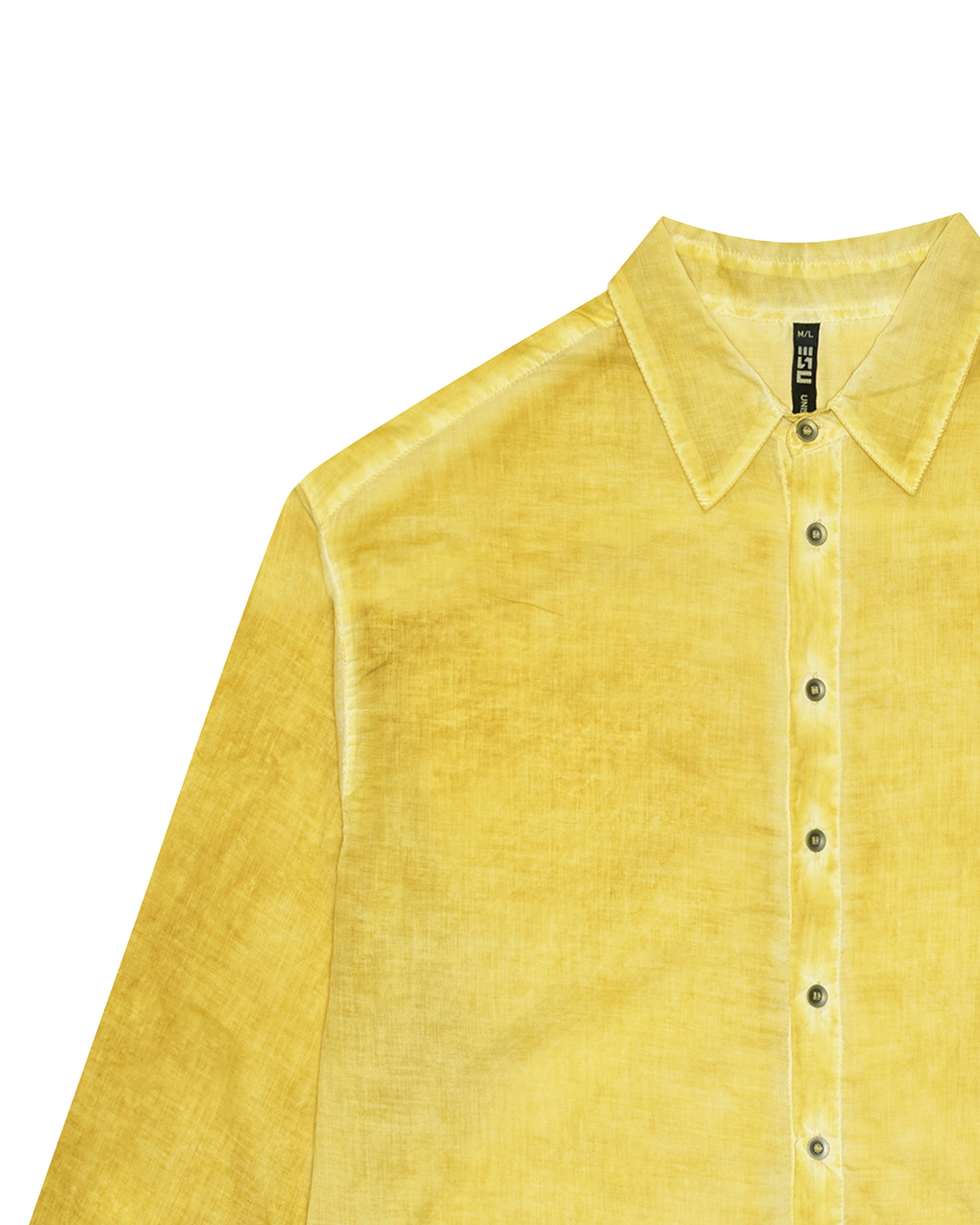 Oversized Unisex Shirt in yellow