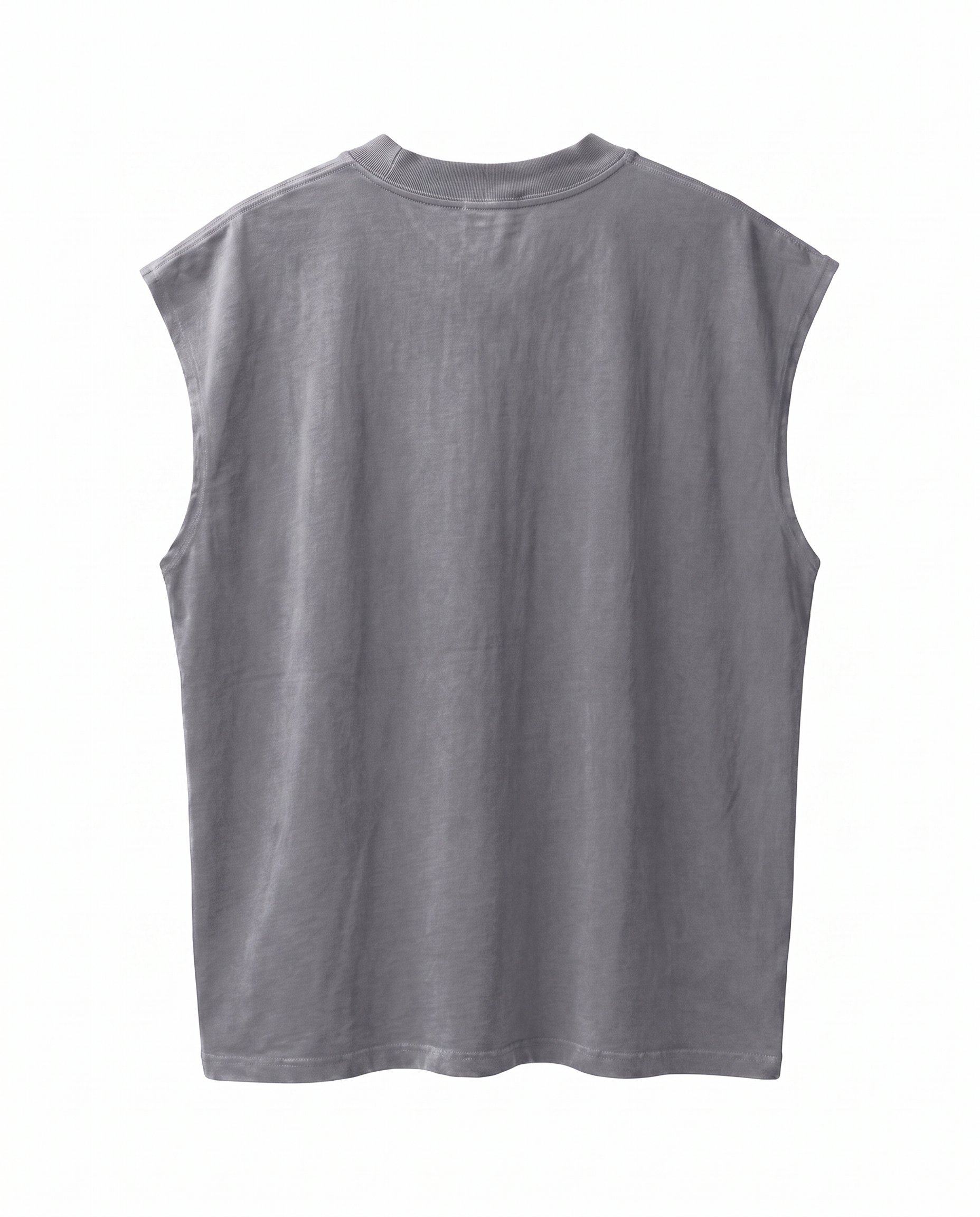 Turtleneck t-shirt in Grey - DESU clothing