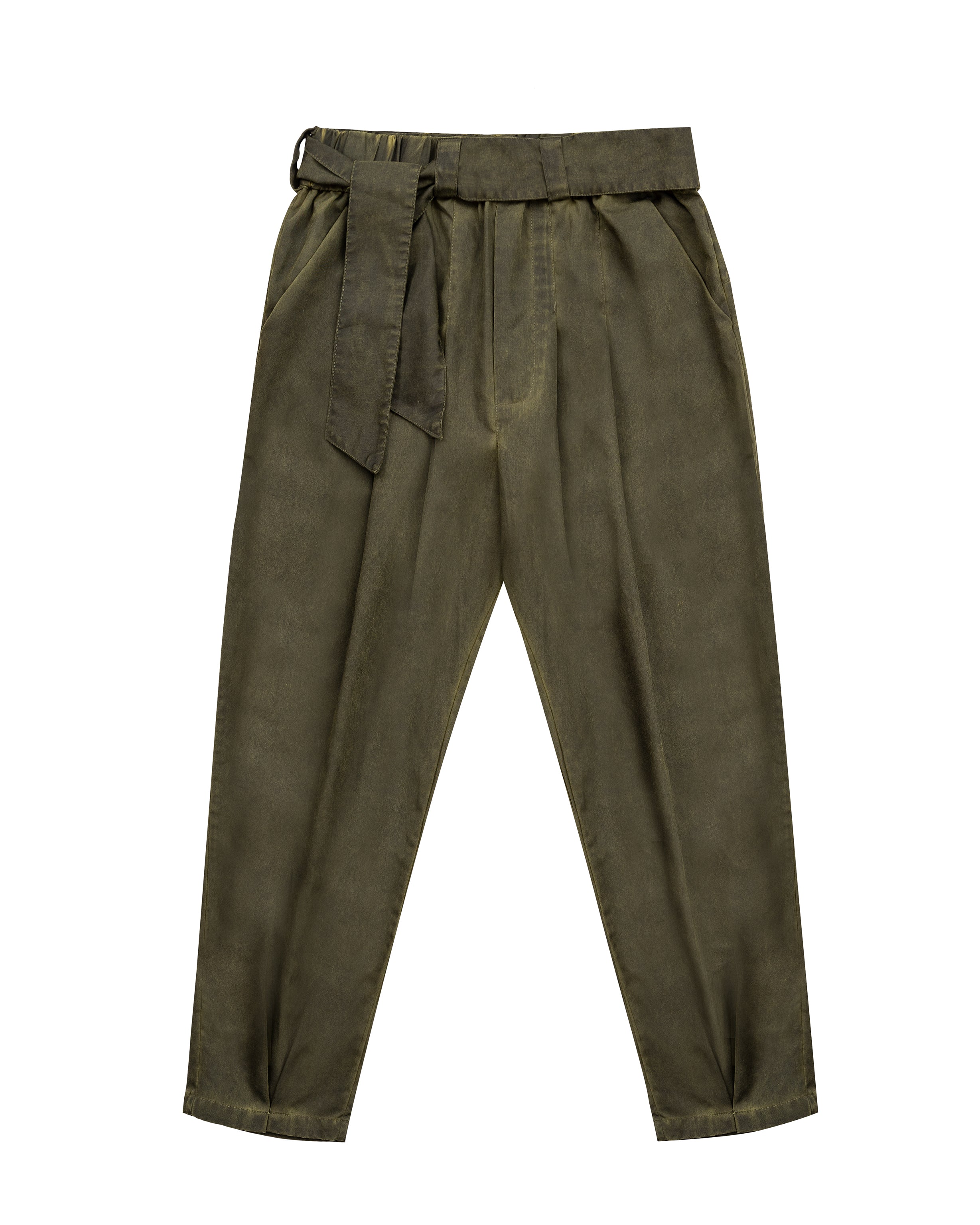 Baggy Pants in midnight green