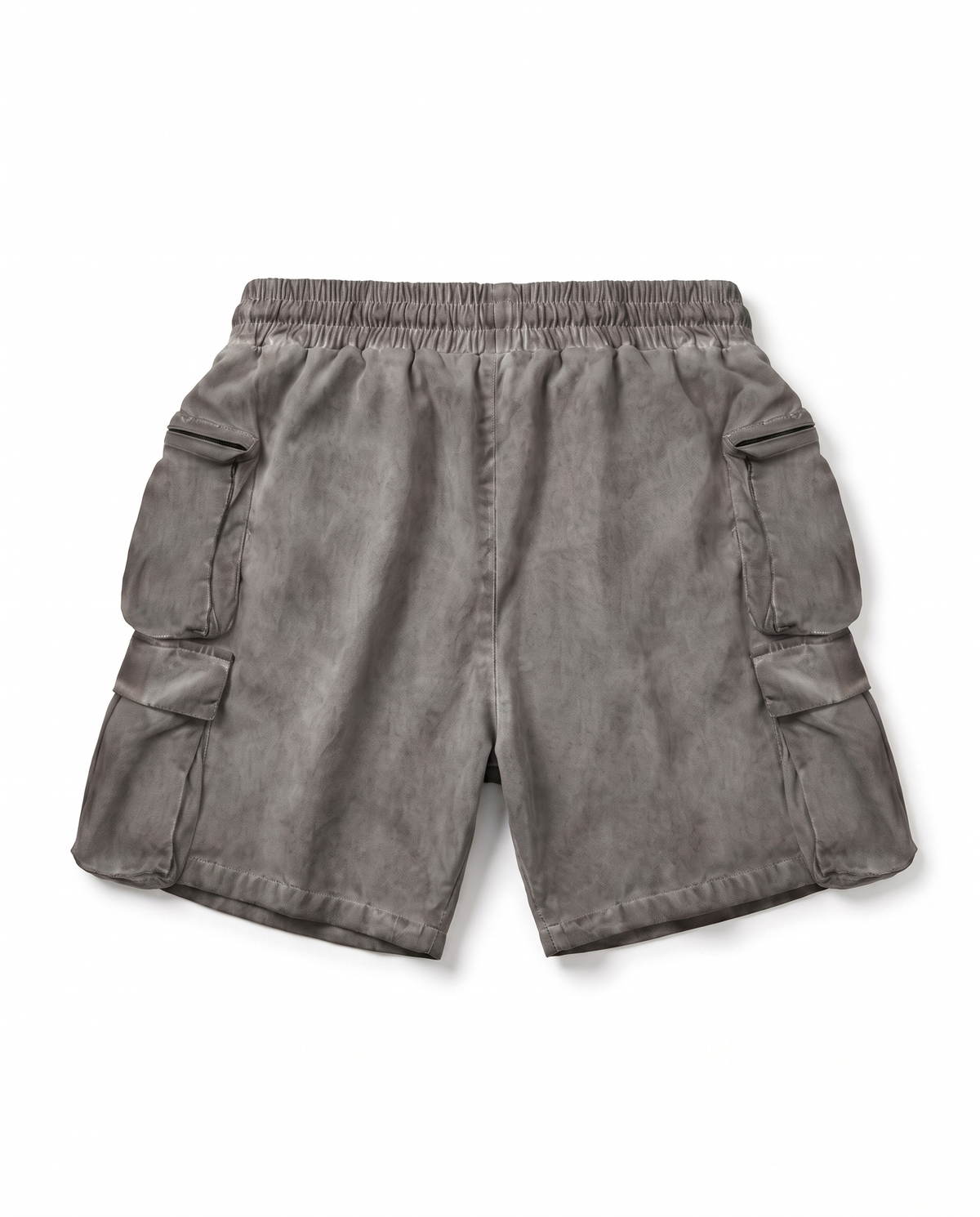 Grey Bermuda Cargo Shorts