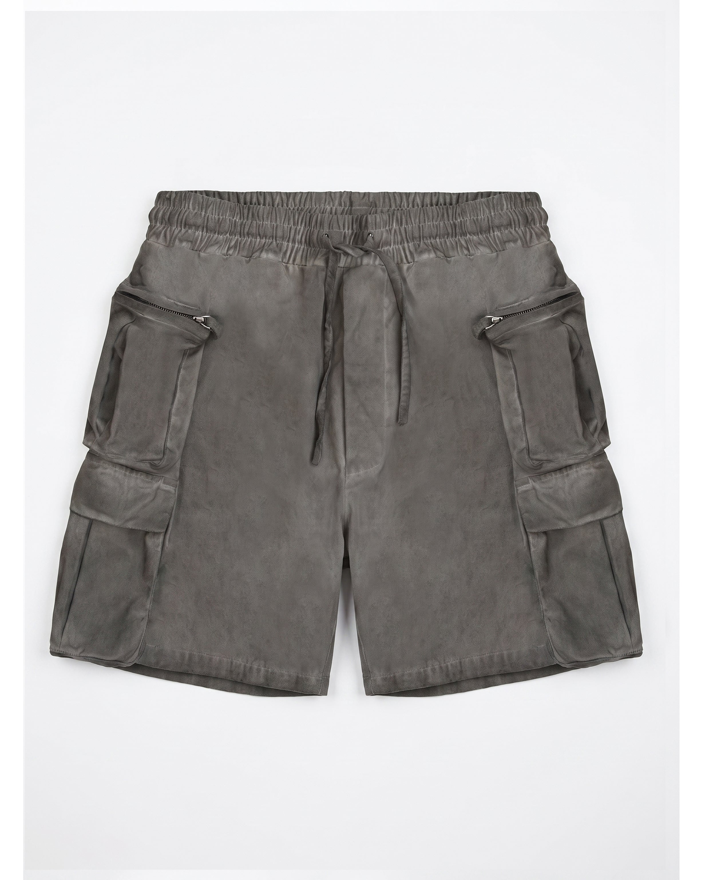 Bermudas cargo shorts in grey - DESU clothing