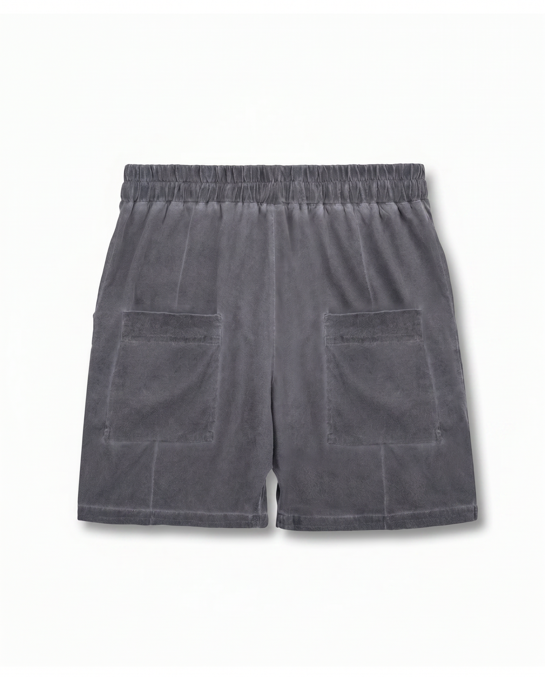 Boxer Shorts With White Drawstring In grey - DESU clothing