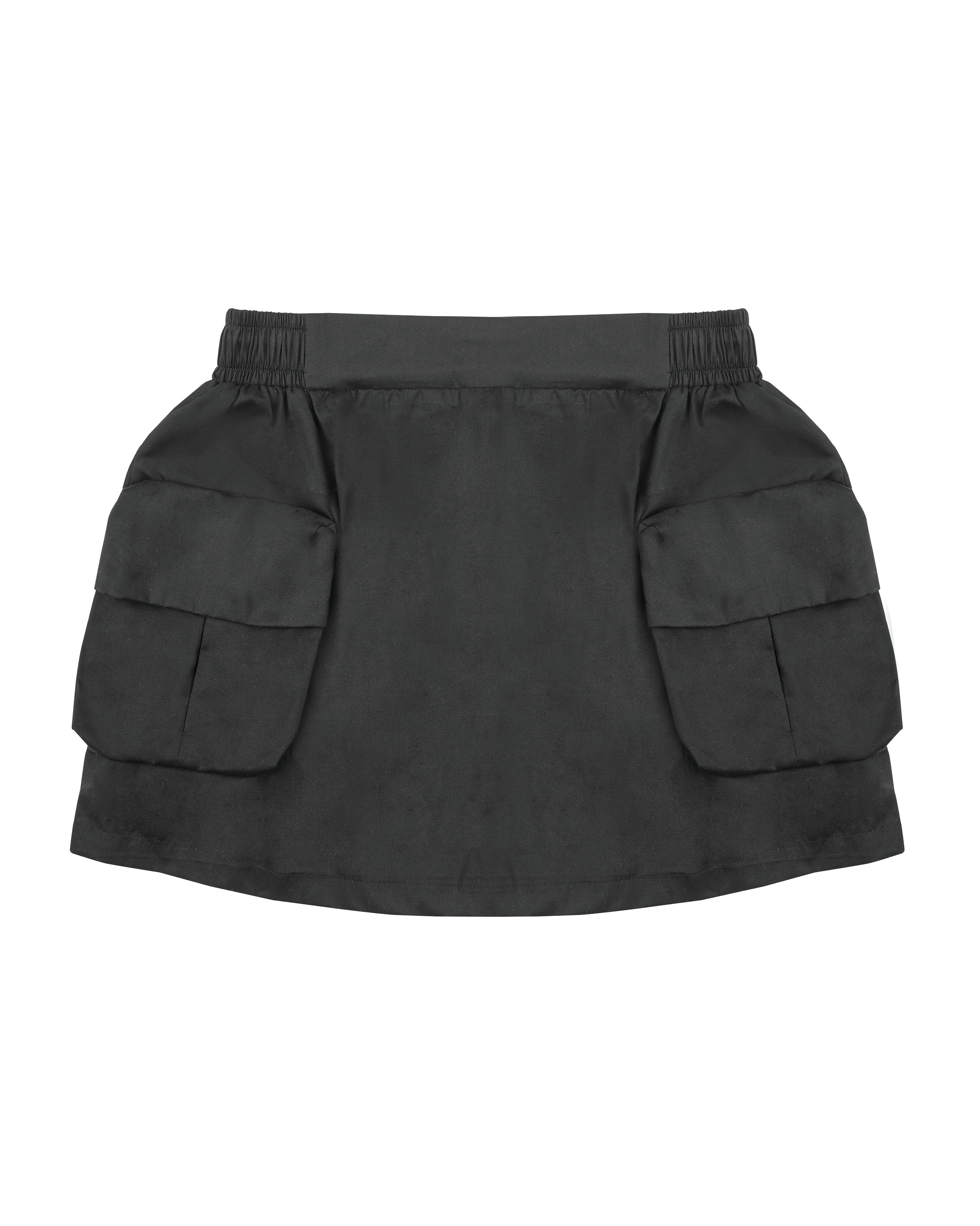 Cargo skirt in black