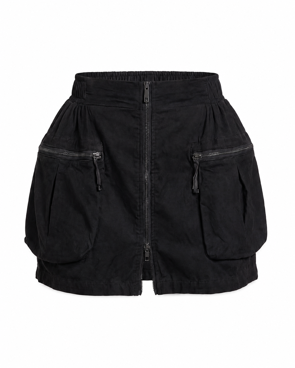 Cargo skirt in black - DESU clothing