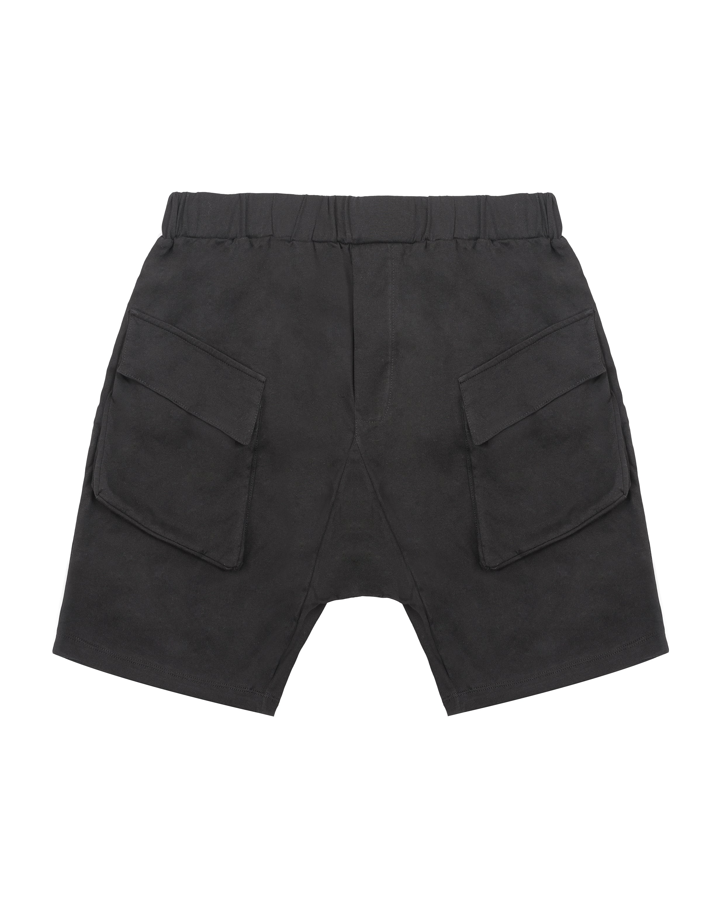 Cotton Jersey Shorts in black