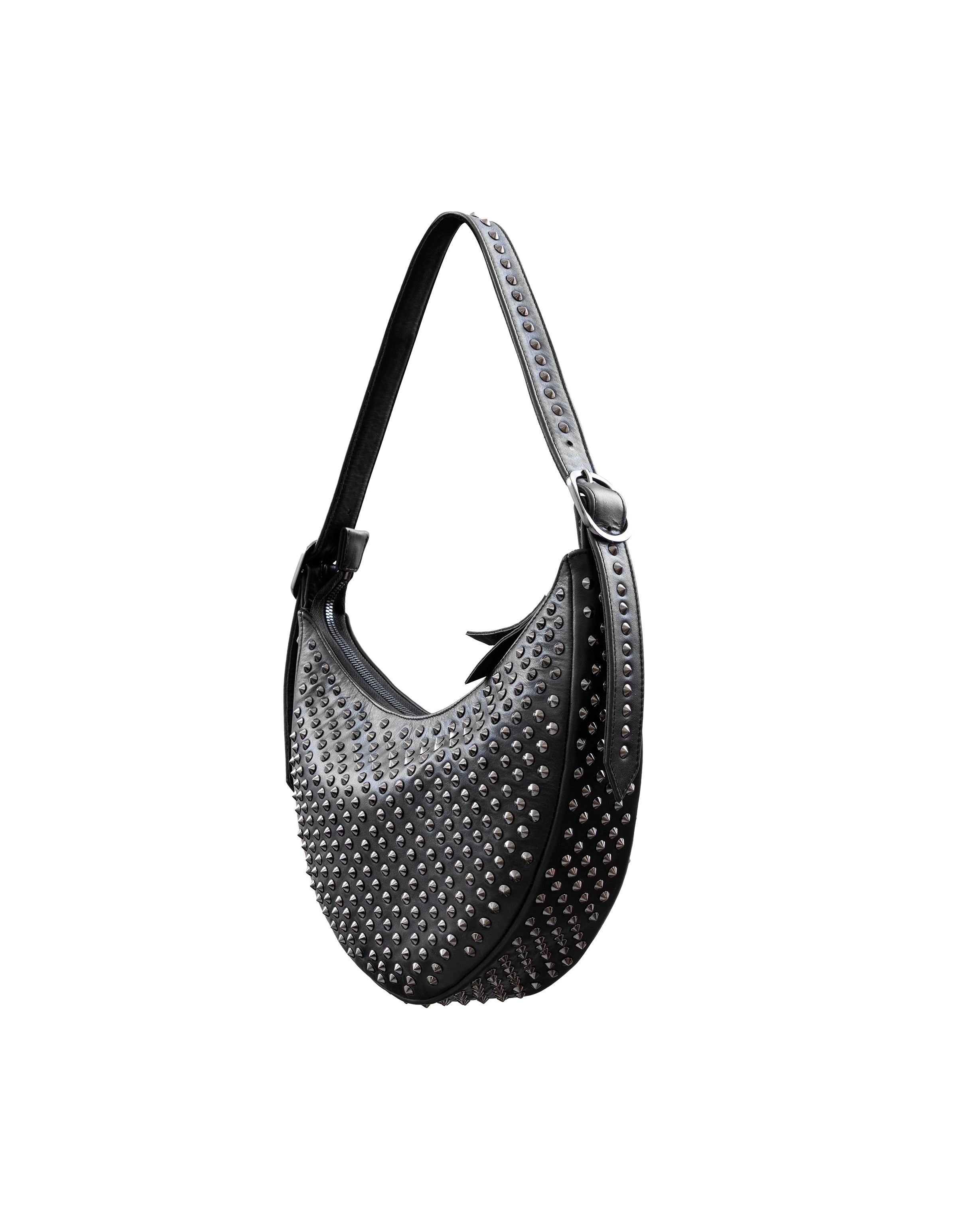 Leather Moon Bag