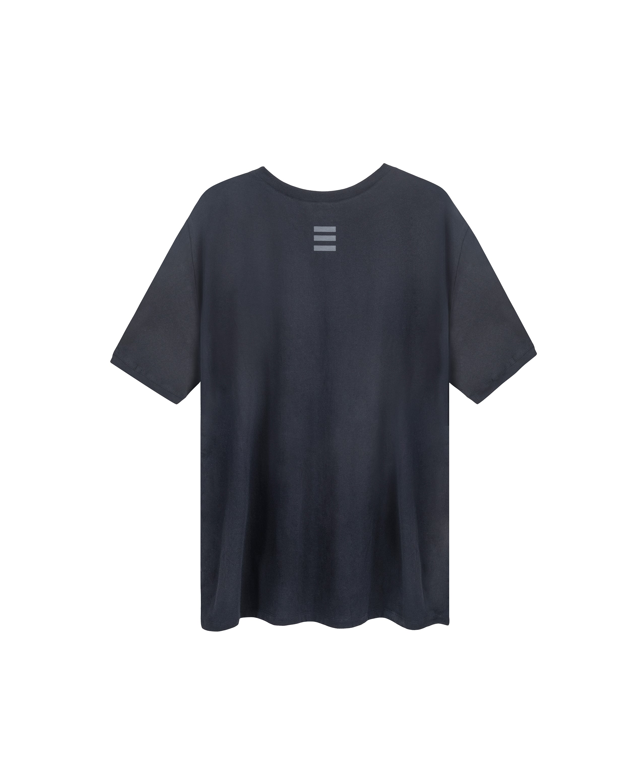 New T-shirt with 3lines in black - DESU clothing