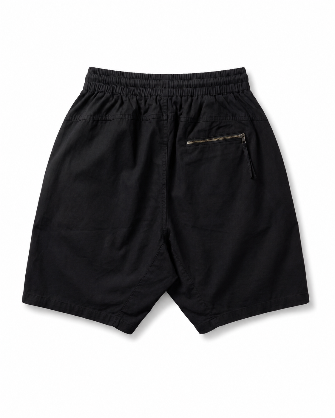 Oversized Utility Shorts in Black