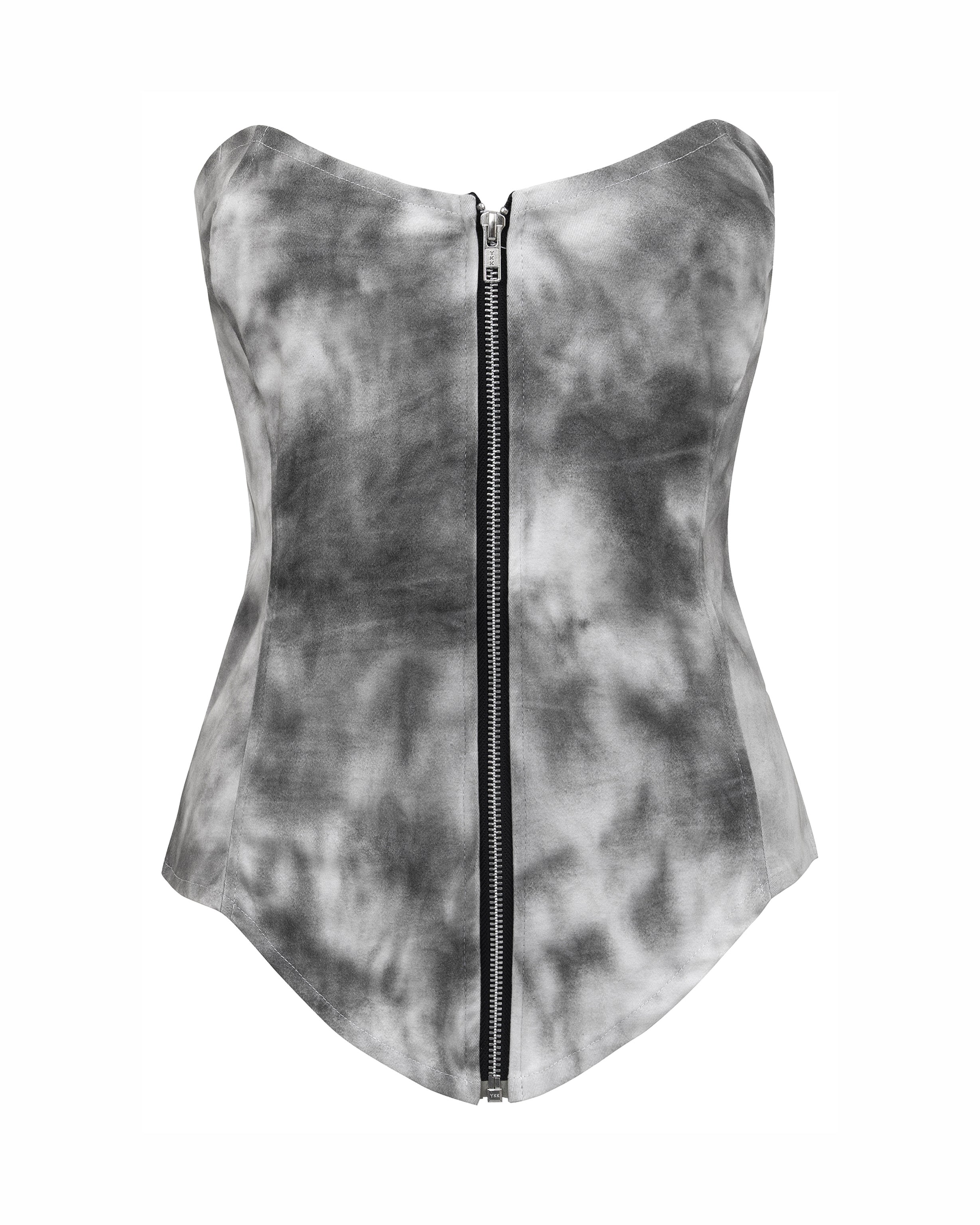 Tie dye corset