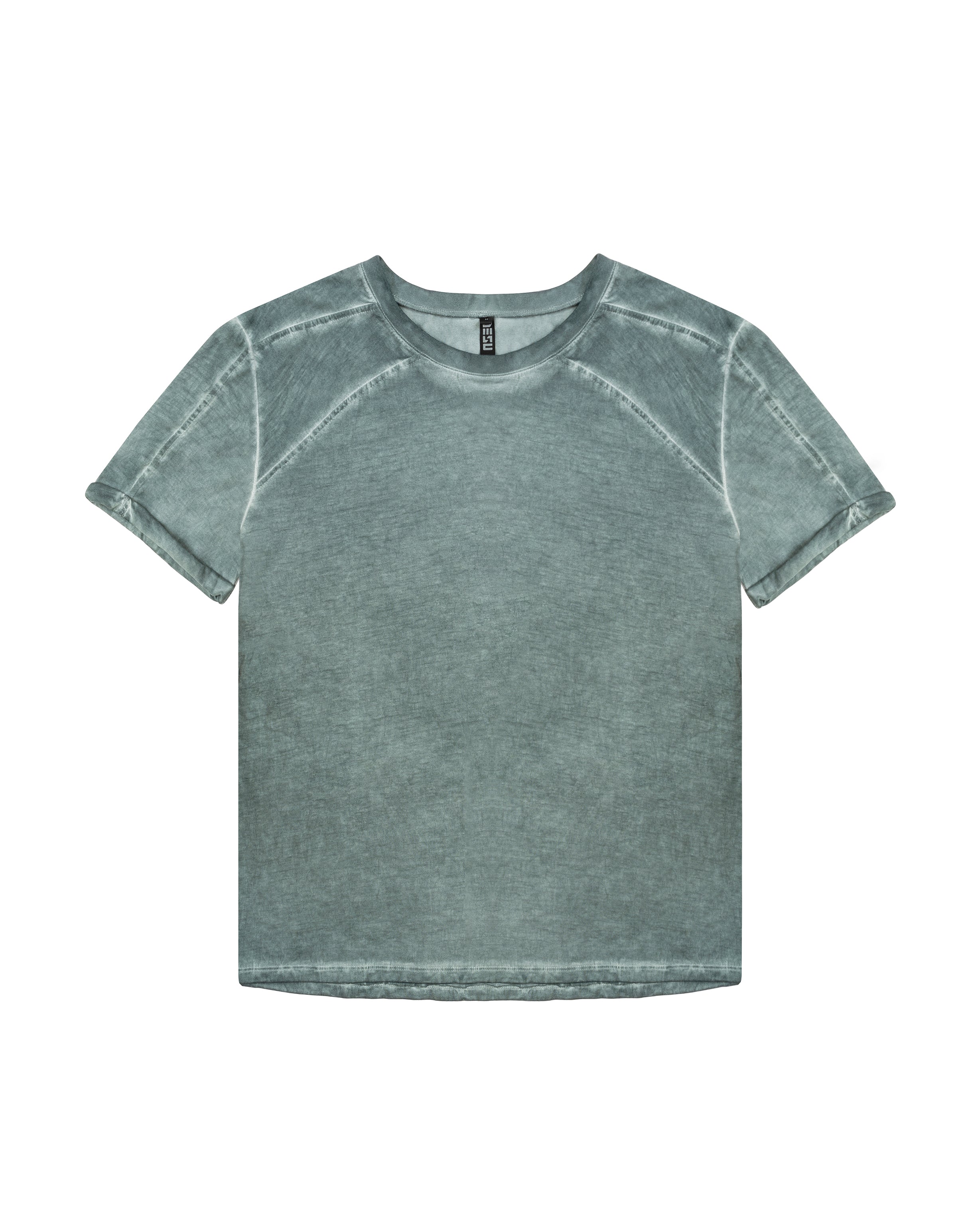Tony T-shirt in dirty turquoise