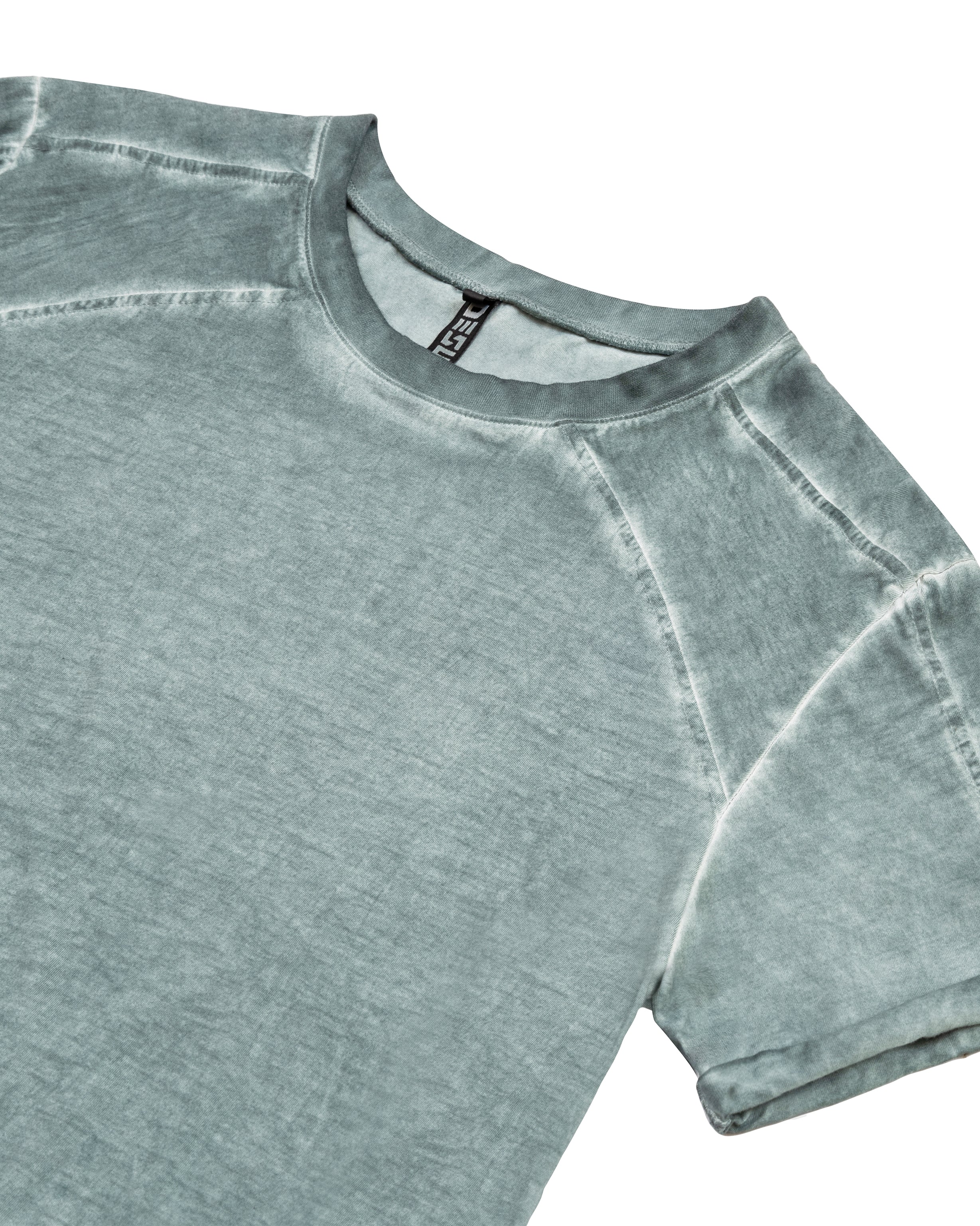 Tony T-shirt in dirty turquoise