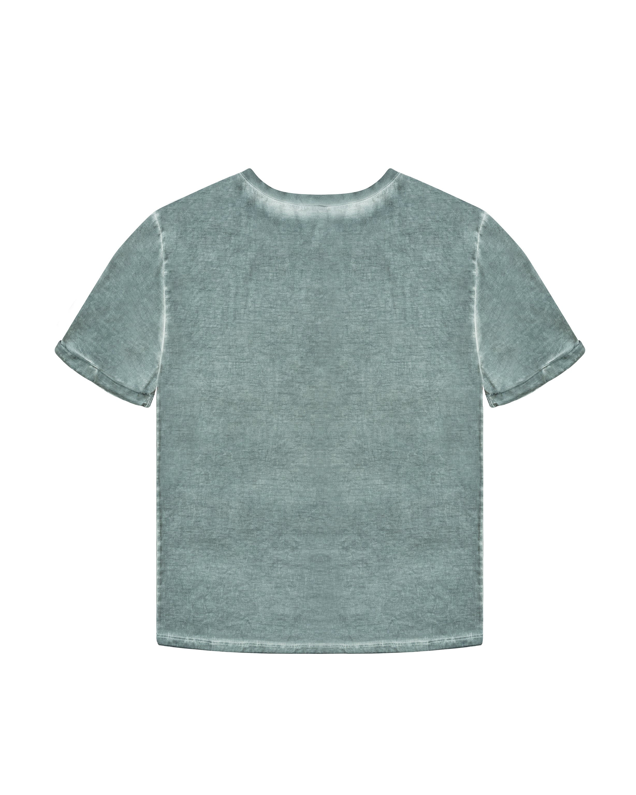 Tony T-shirt in dirty turquoise