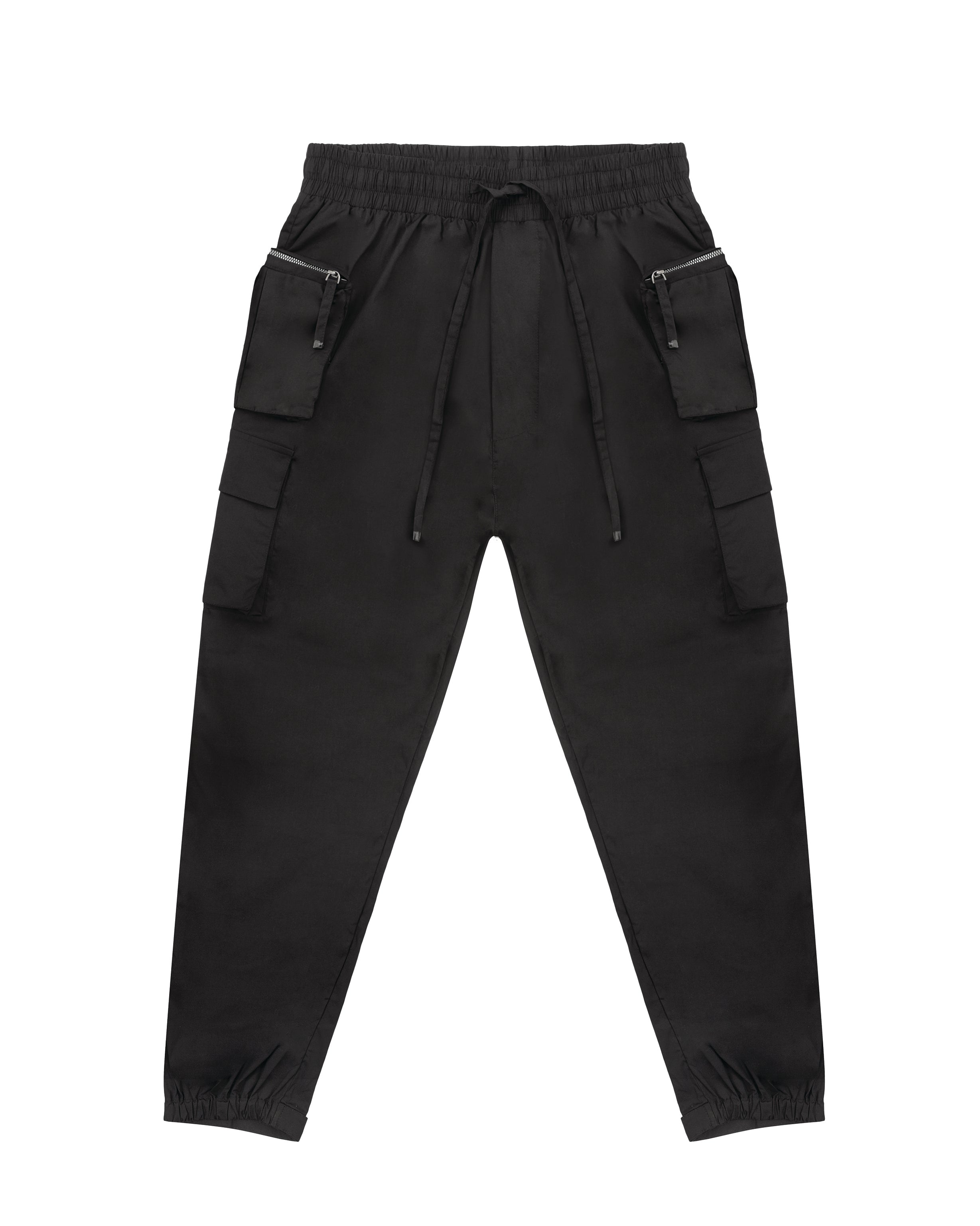 Four Pocket Cargo Pants in black