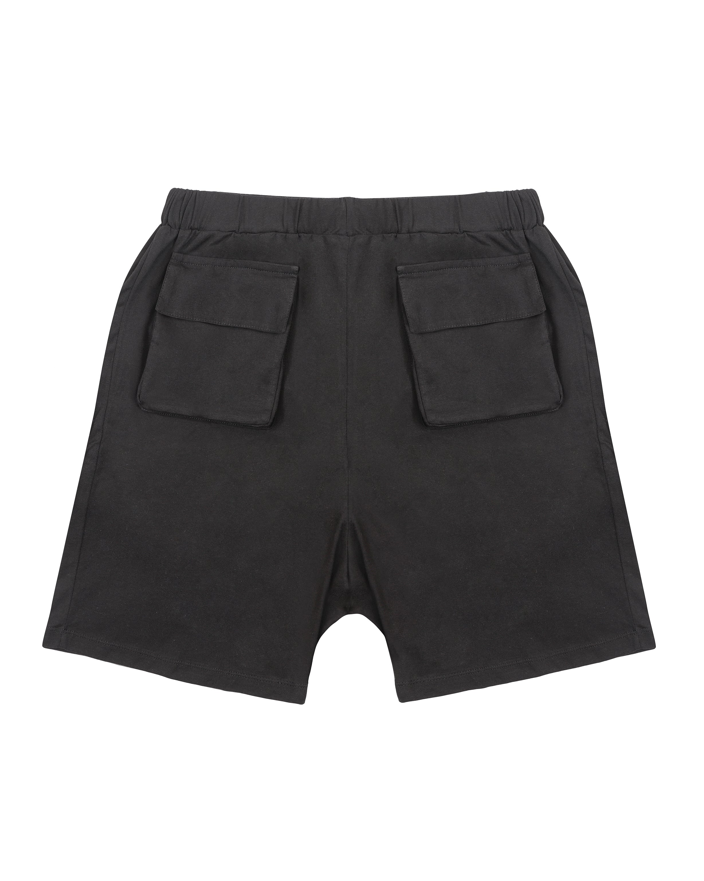 Cotton Jersey Shorts in black