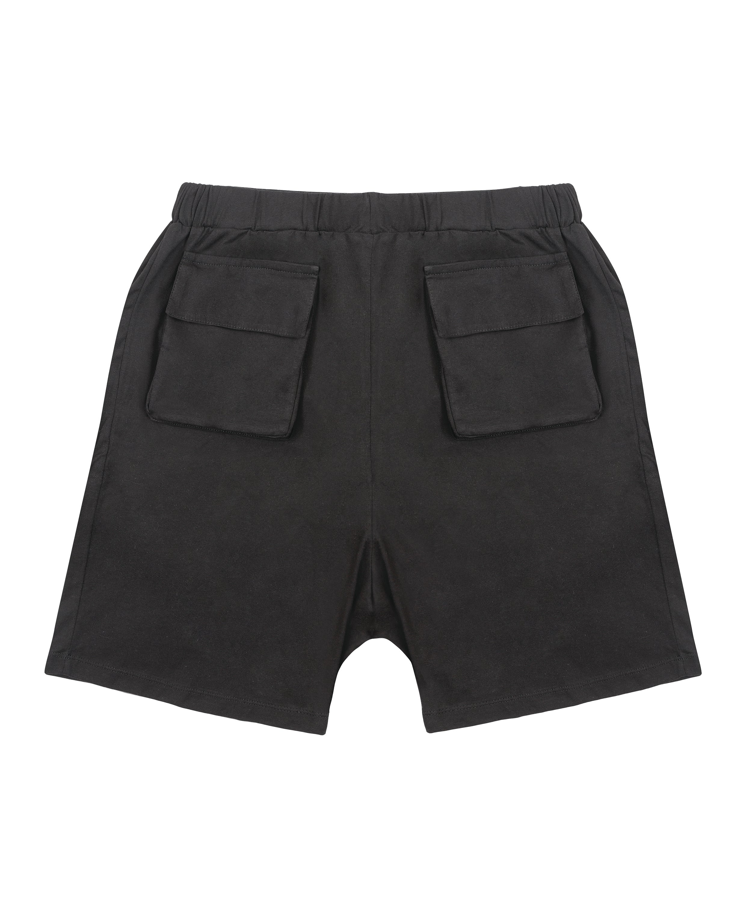 Cotton Jersey Shorts in black