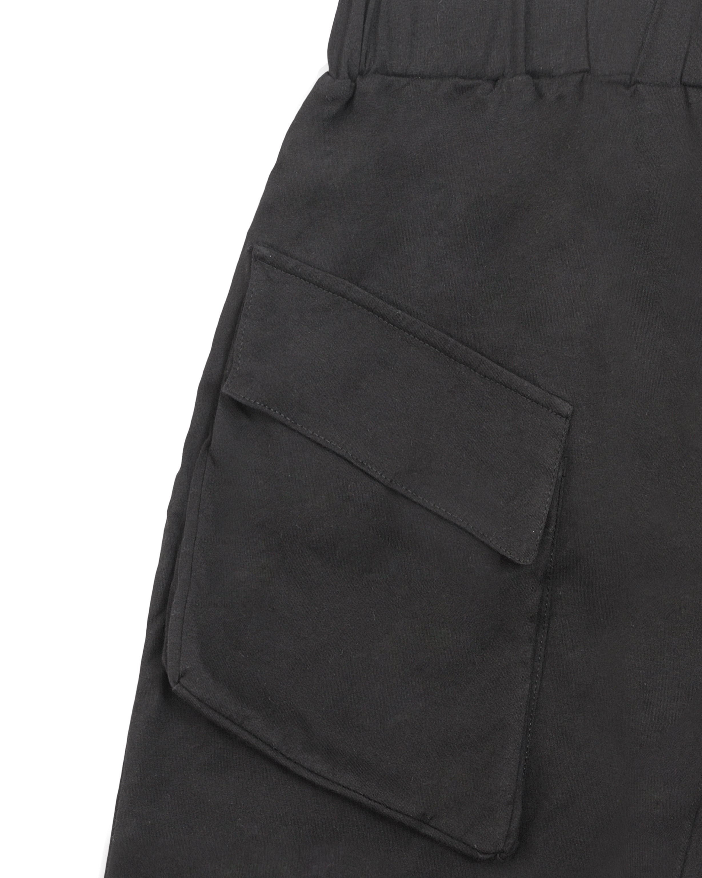 Cotton Jersey Shorts in black