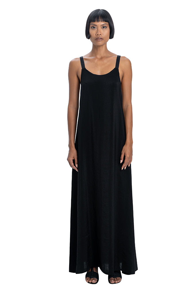 Maxi dress in black - DESU clothing