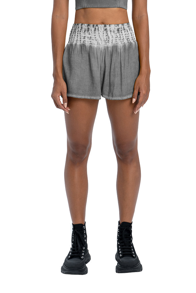 Mini shorts in grey - DESU clothing