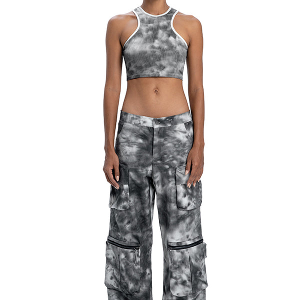 Tie dye cargo pants – DESU clothing