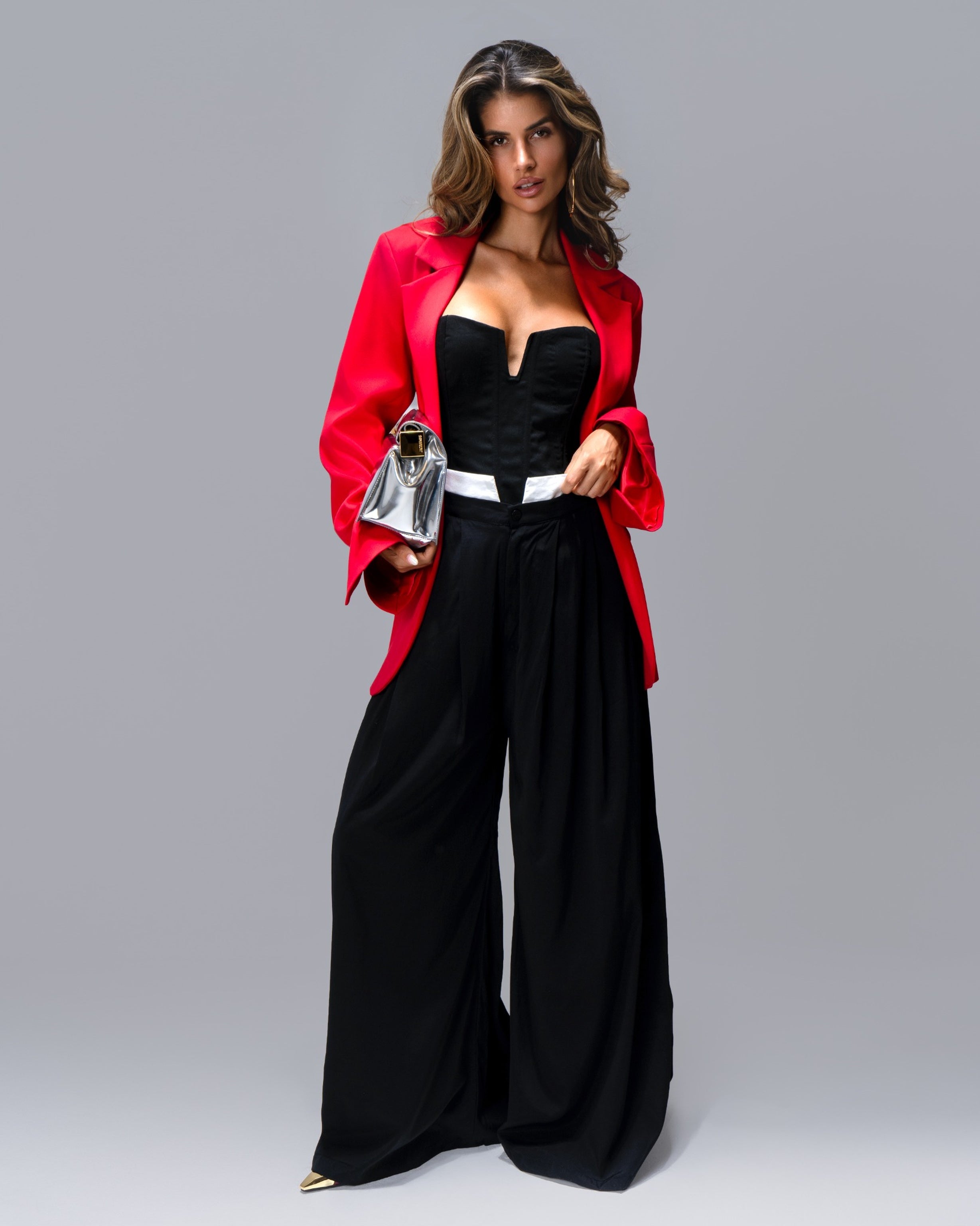 Palazzo Pants in Black - DESU clothing