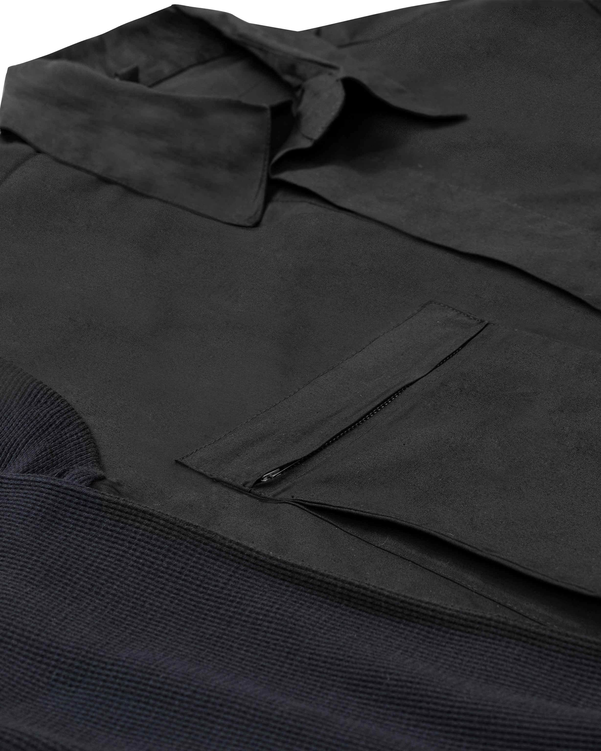 Front Pocket Shirt in black