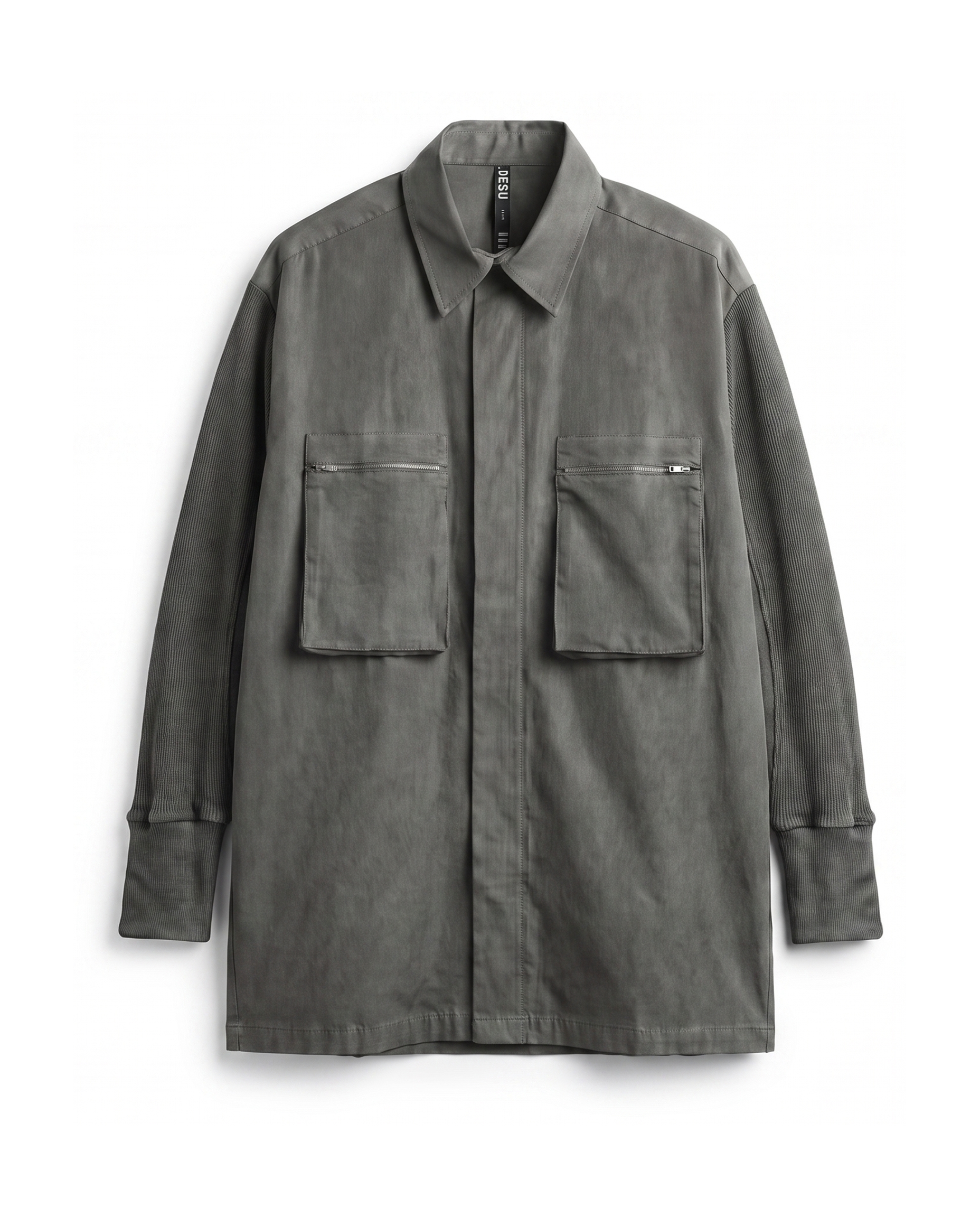 Front Pocket Shirt in grey