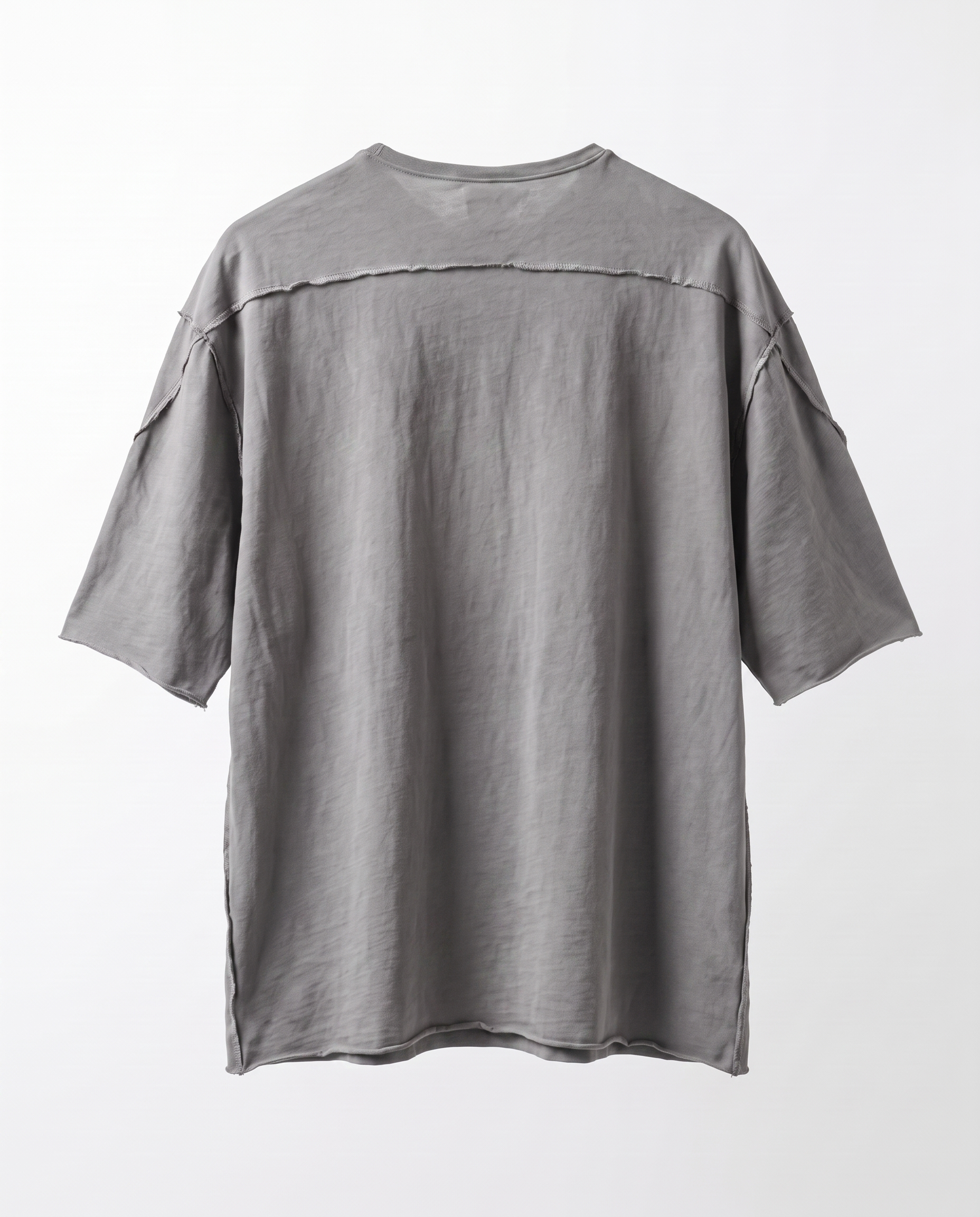 Reversible T-shirt in grey - DESU clothing