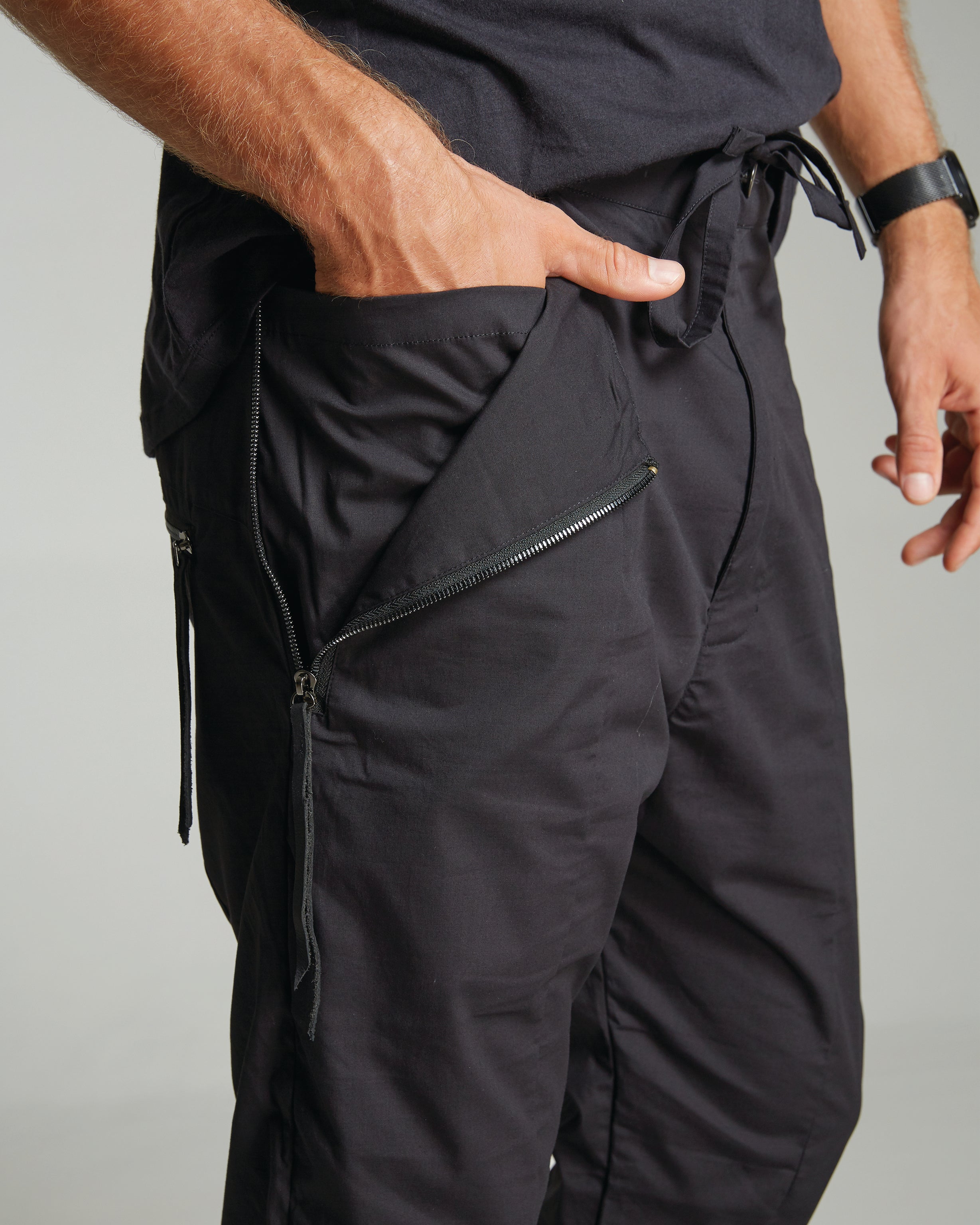 Zipper Pocket Pants