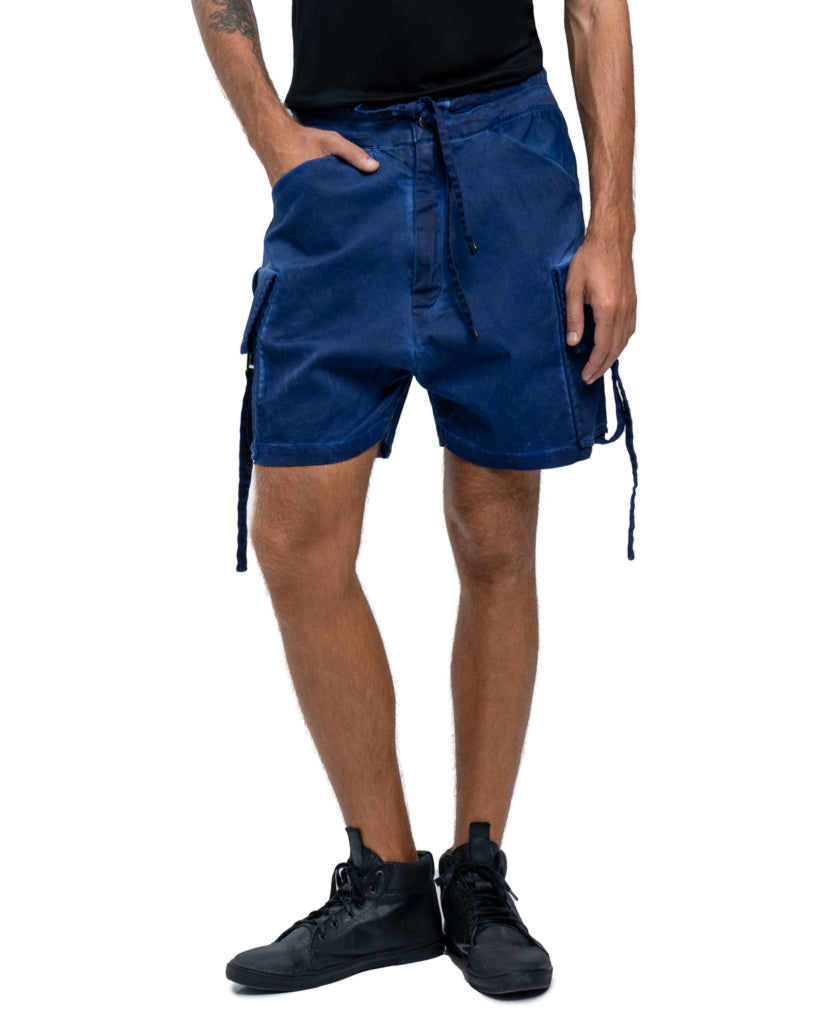 Cargo shorts in  blue - DESU clothing