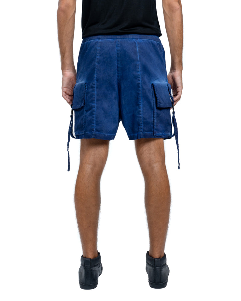 Cargo shorts in  blue