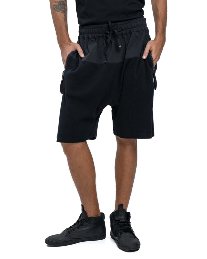 Combo shorts in black