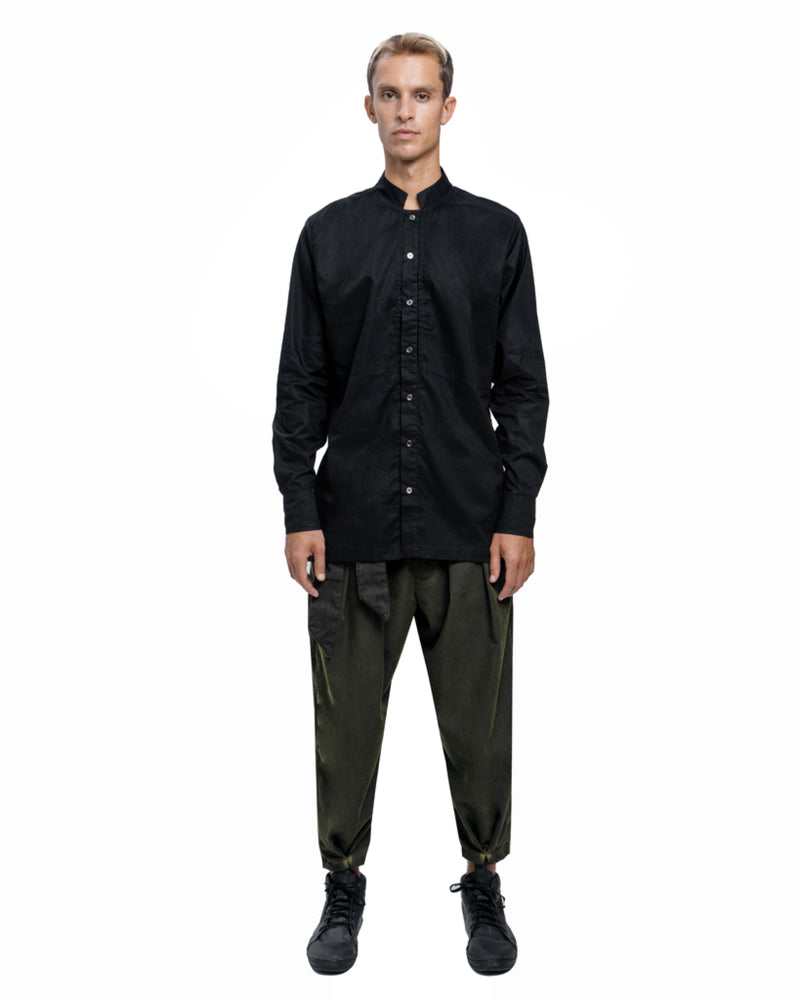 Tipis button up shirt in black
