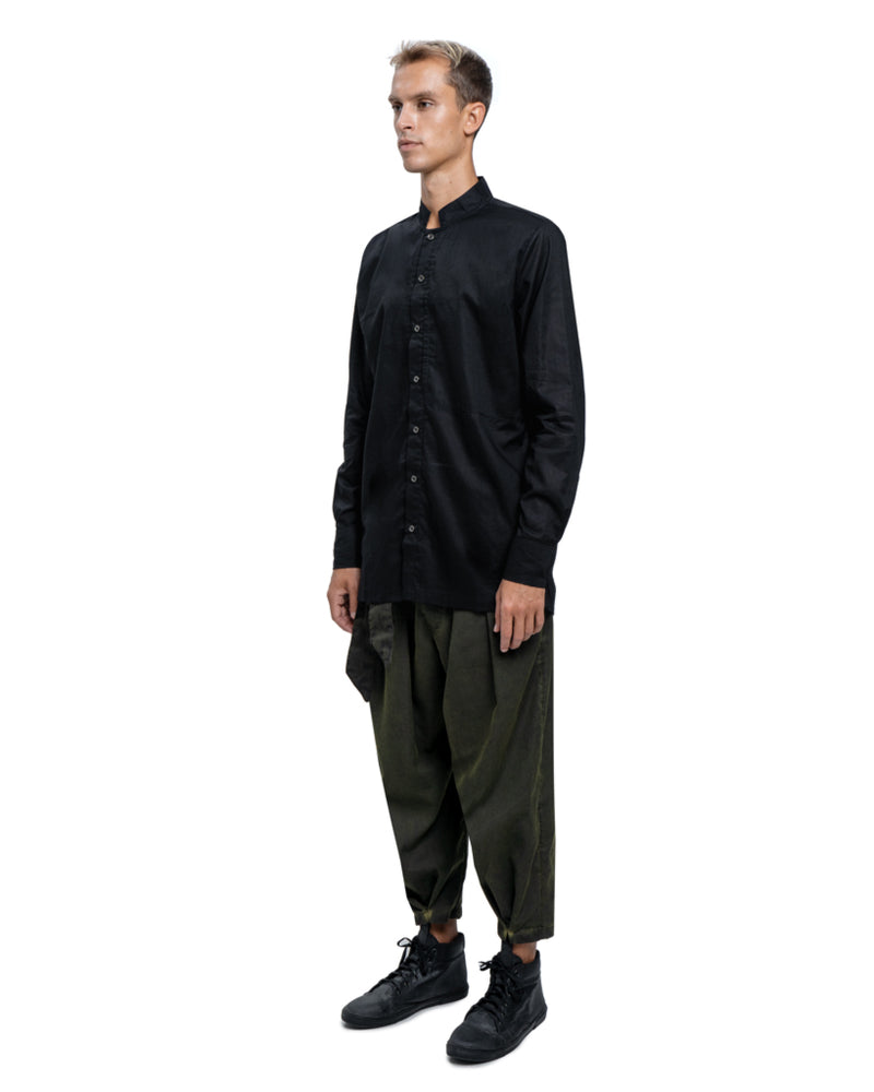 Tipis button up shirt in black