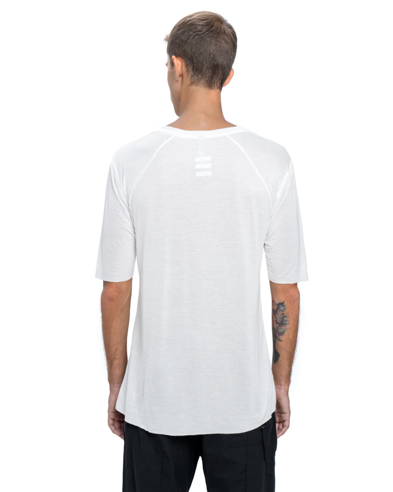 Shoulder t-shirt in white
